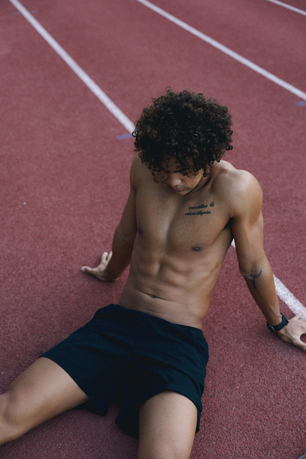 Men's Hybrid Short (6")- Black