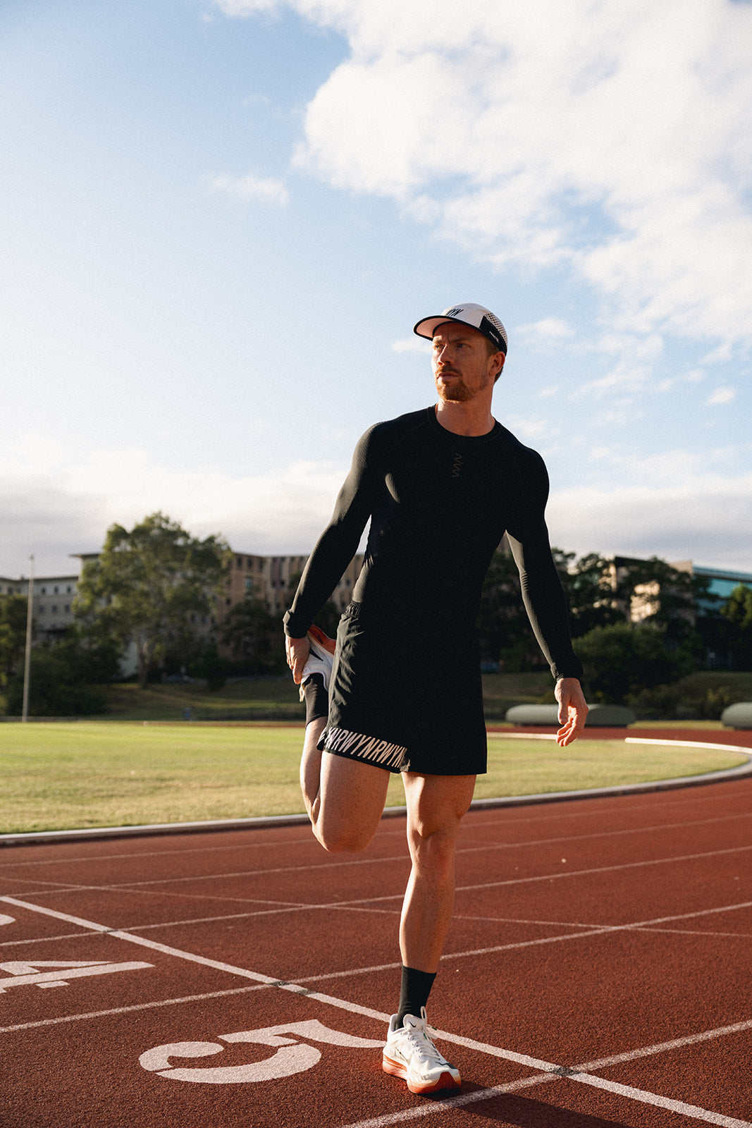 Men's Sleeved Base Layer - Black