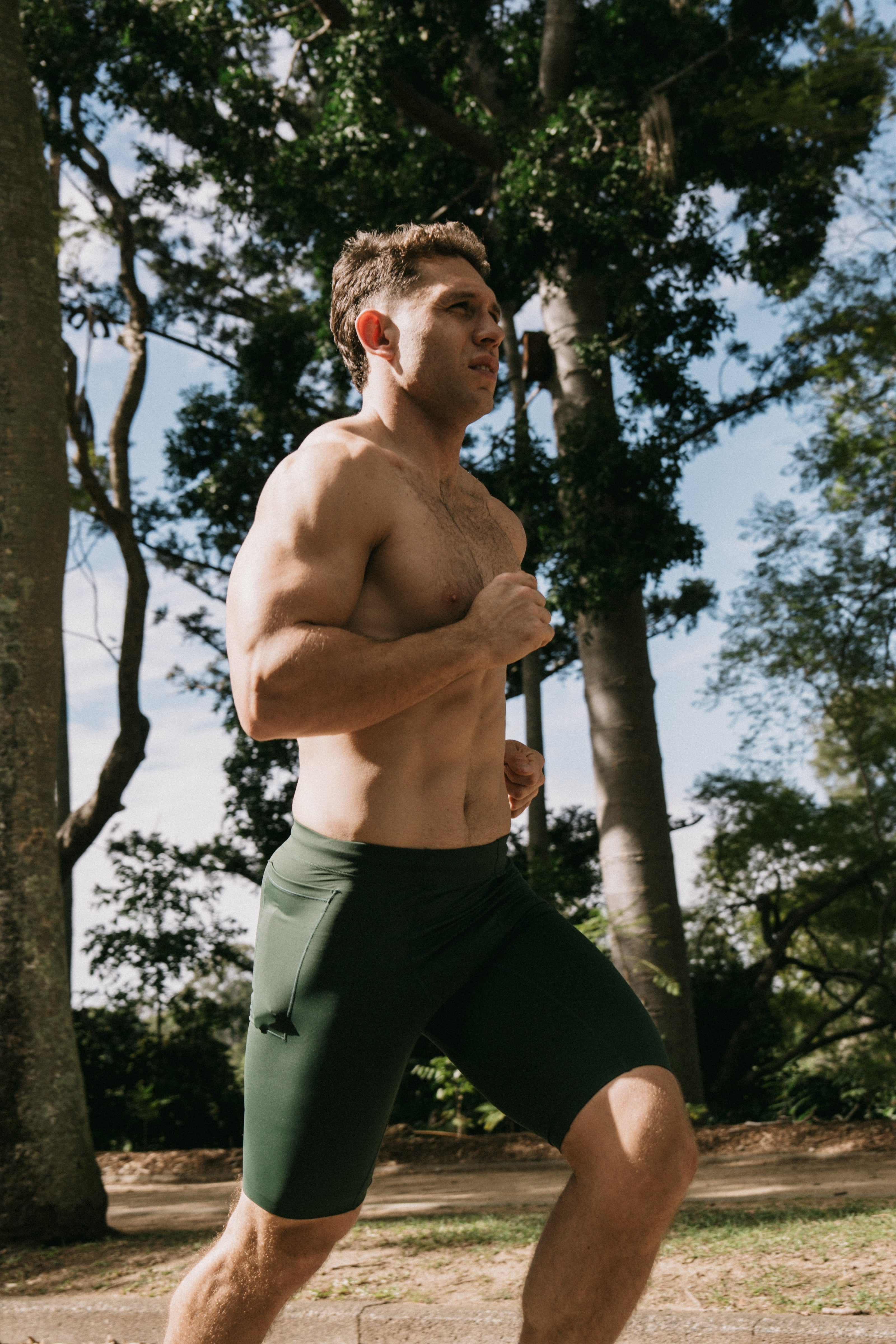 Men's Race Half Tights - Evergreen