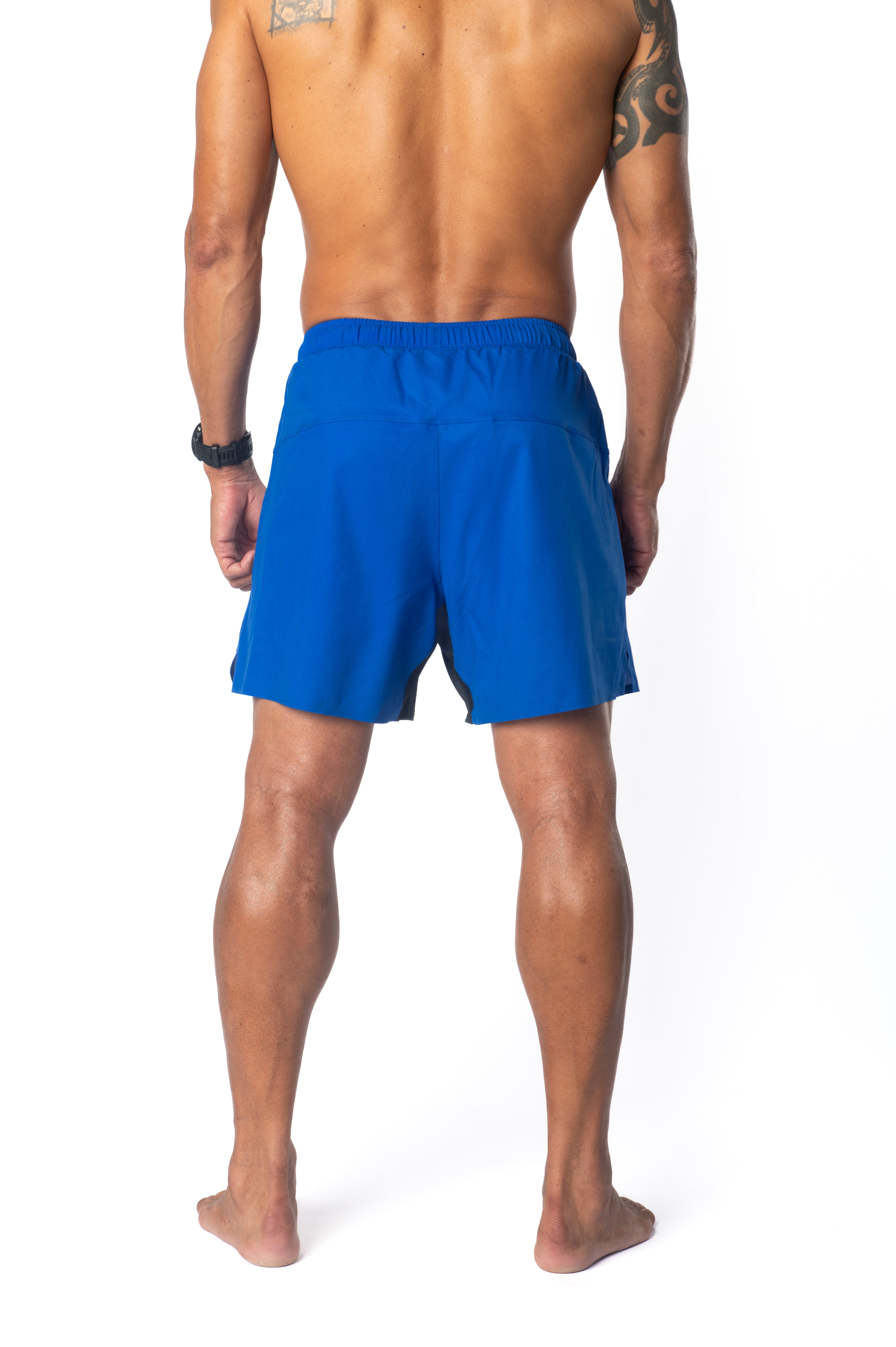 Men's Hybrid Short (6")- Ultramarine