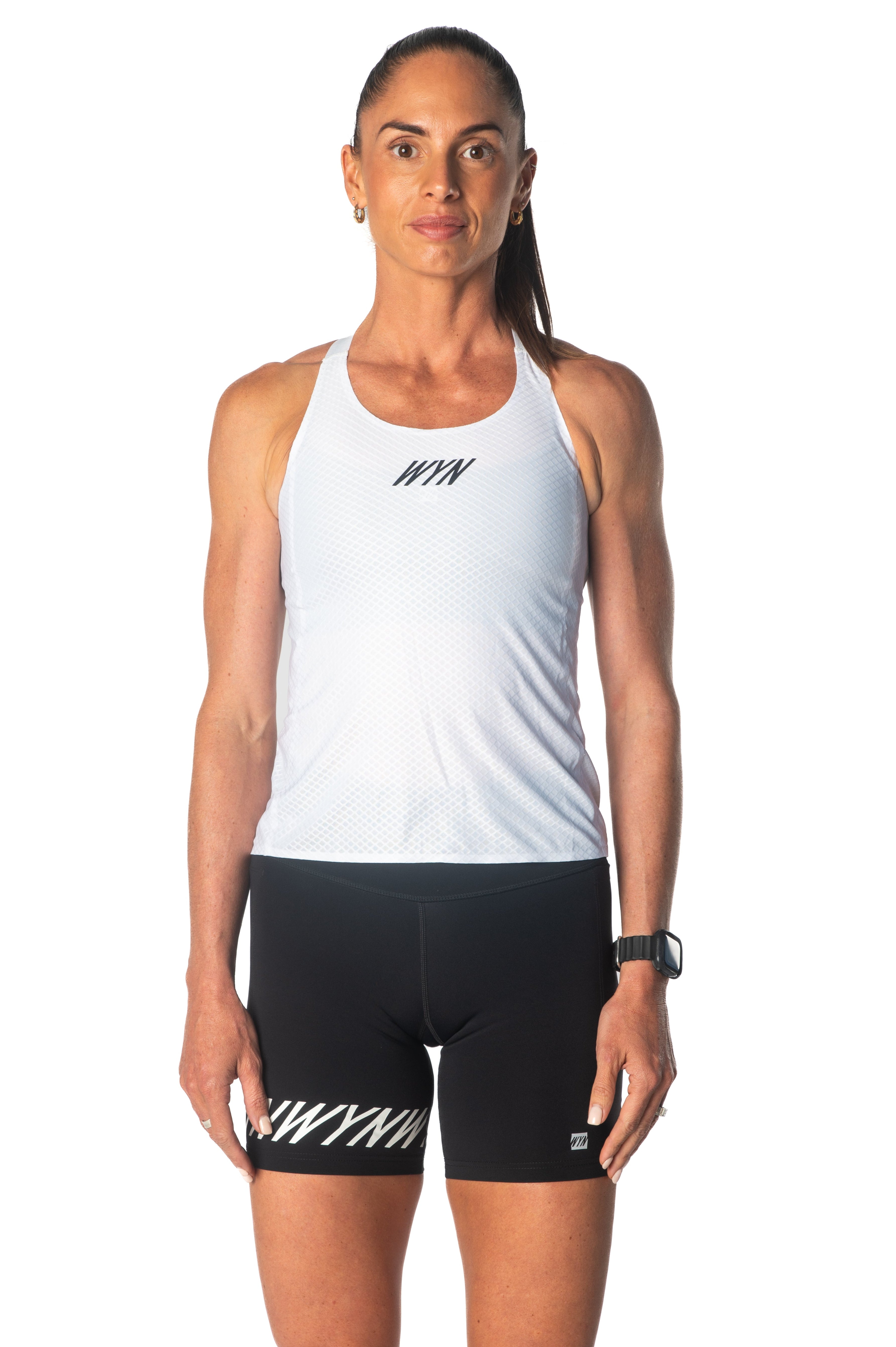 Women's Club Tank - White