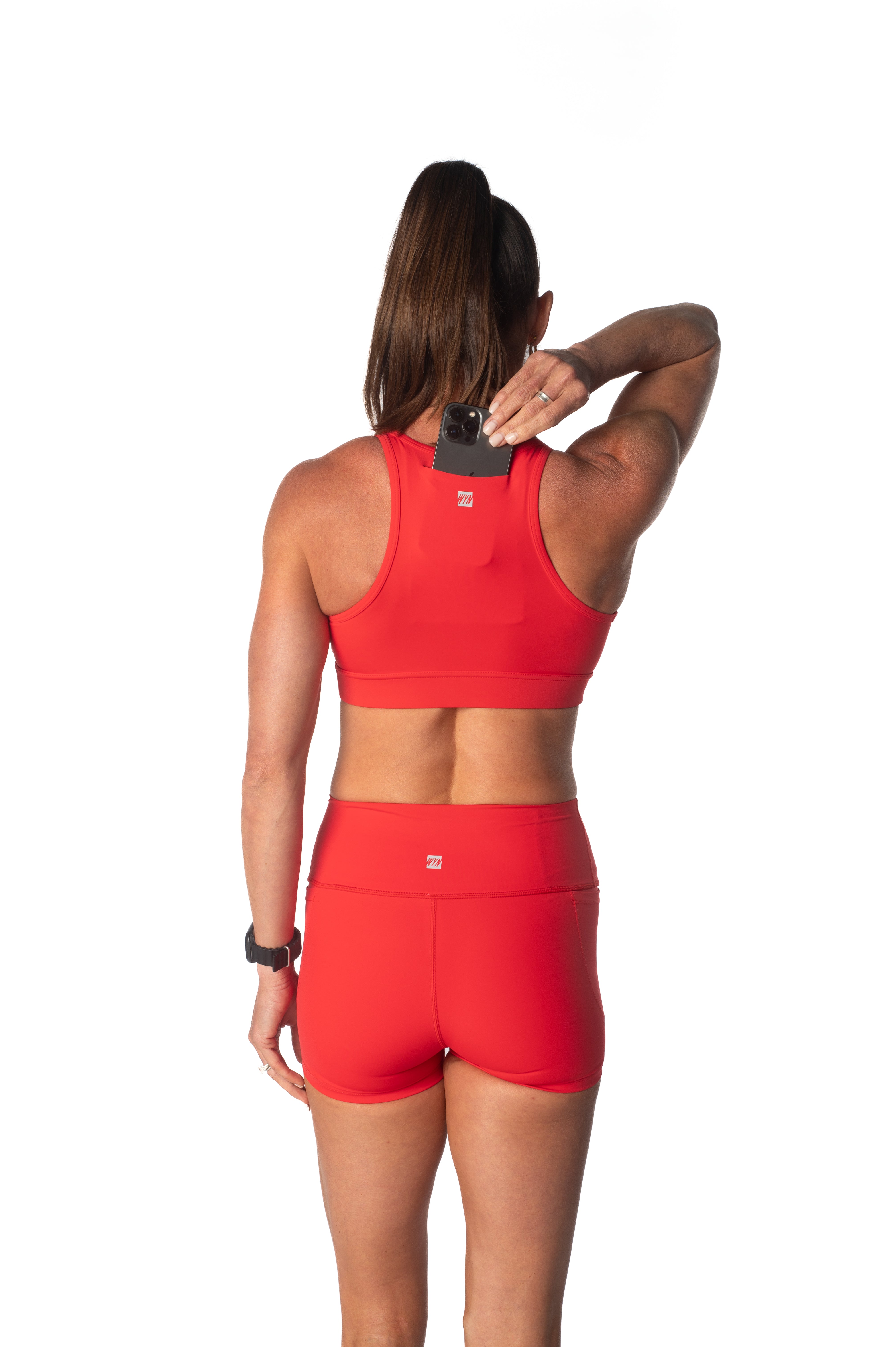 Women's On Call Bra - Race Red