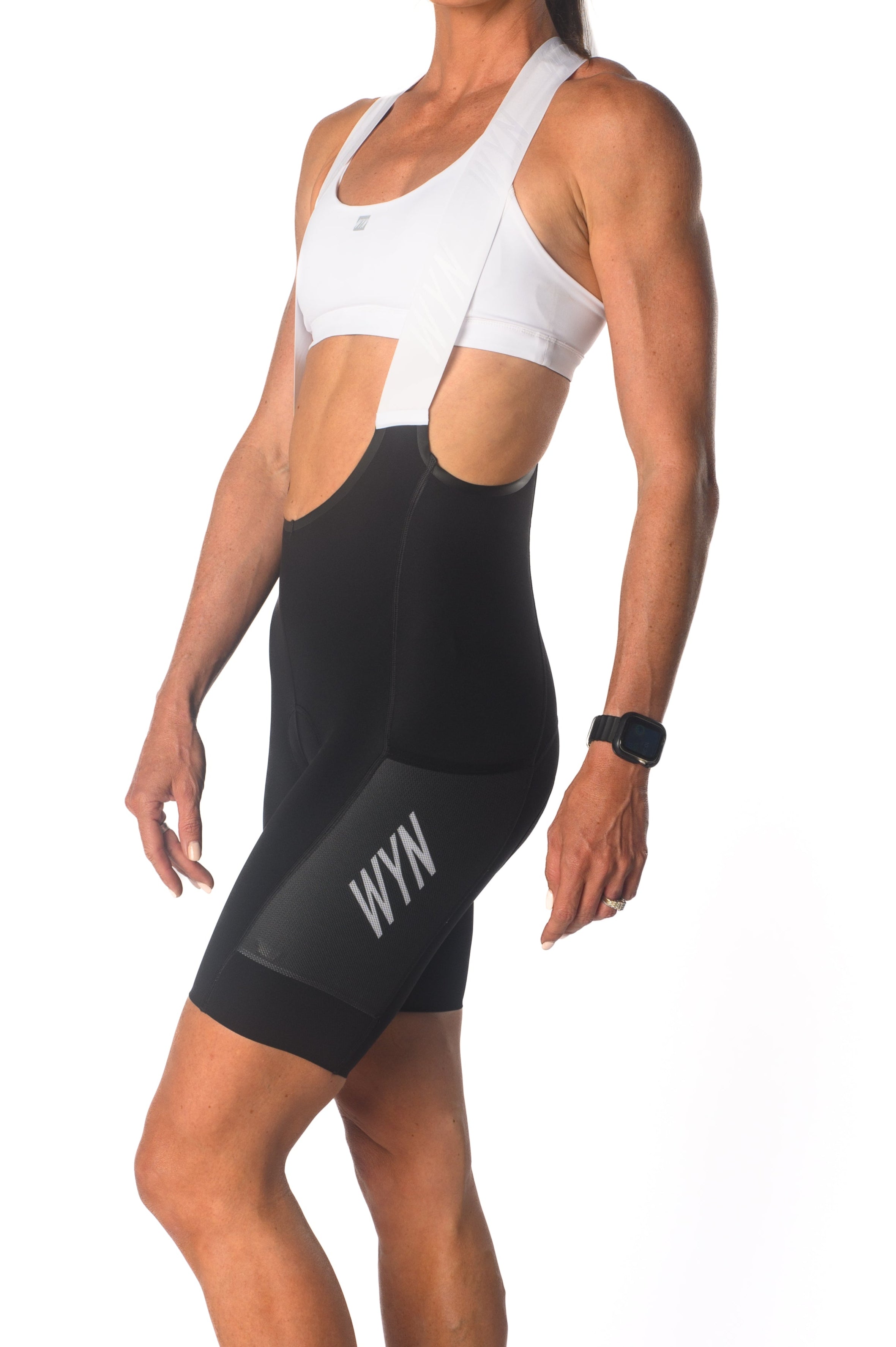 Women's Pannier 2.0 Cycling Bib Shorts - Black