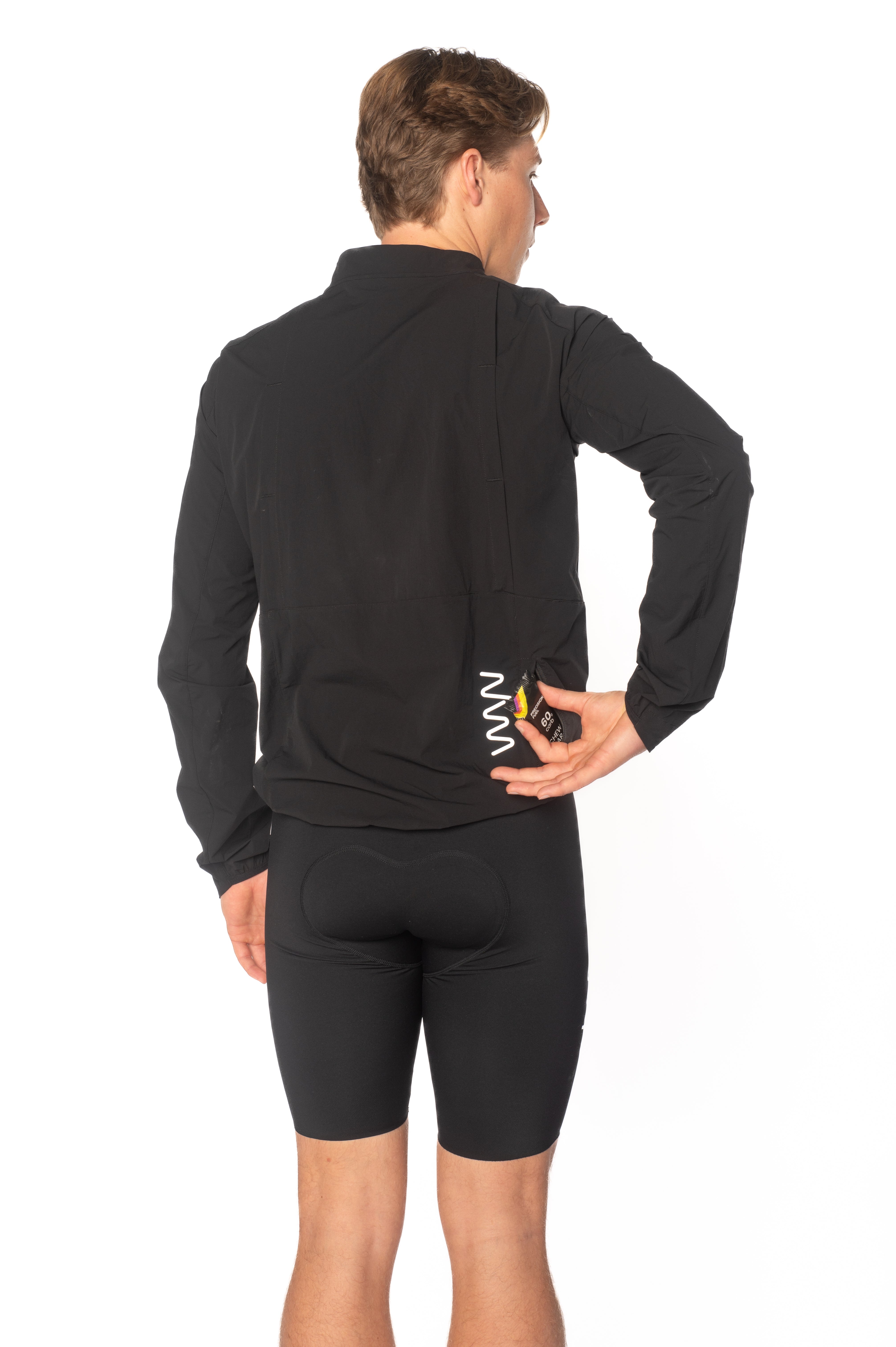 Men's AeroShield Cycling Jacket - Black