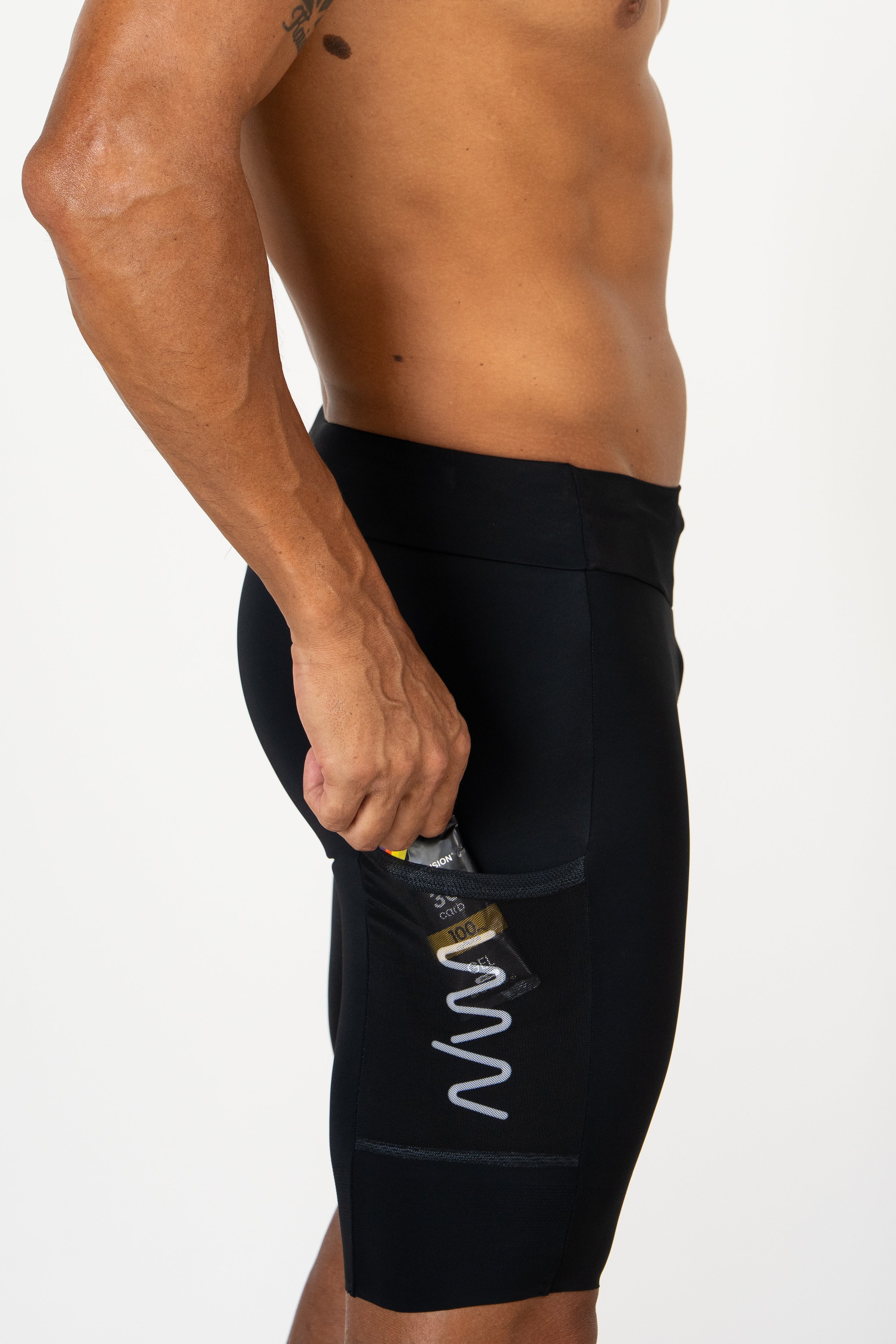 Men's Velocity X Tri Shorts (10") - Black