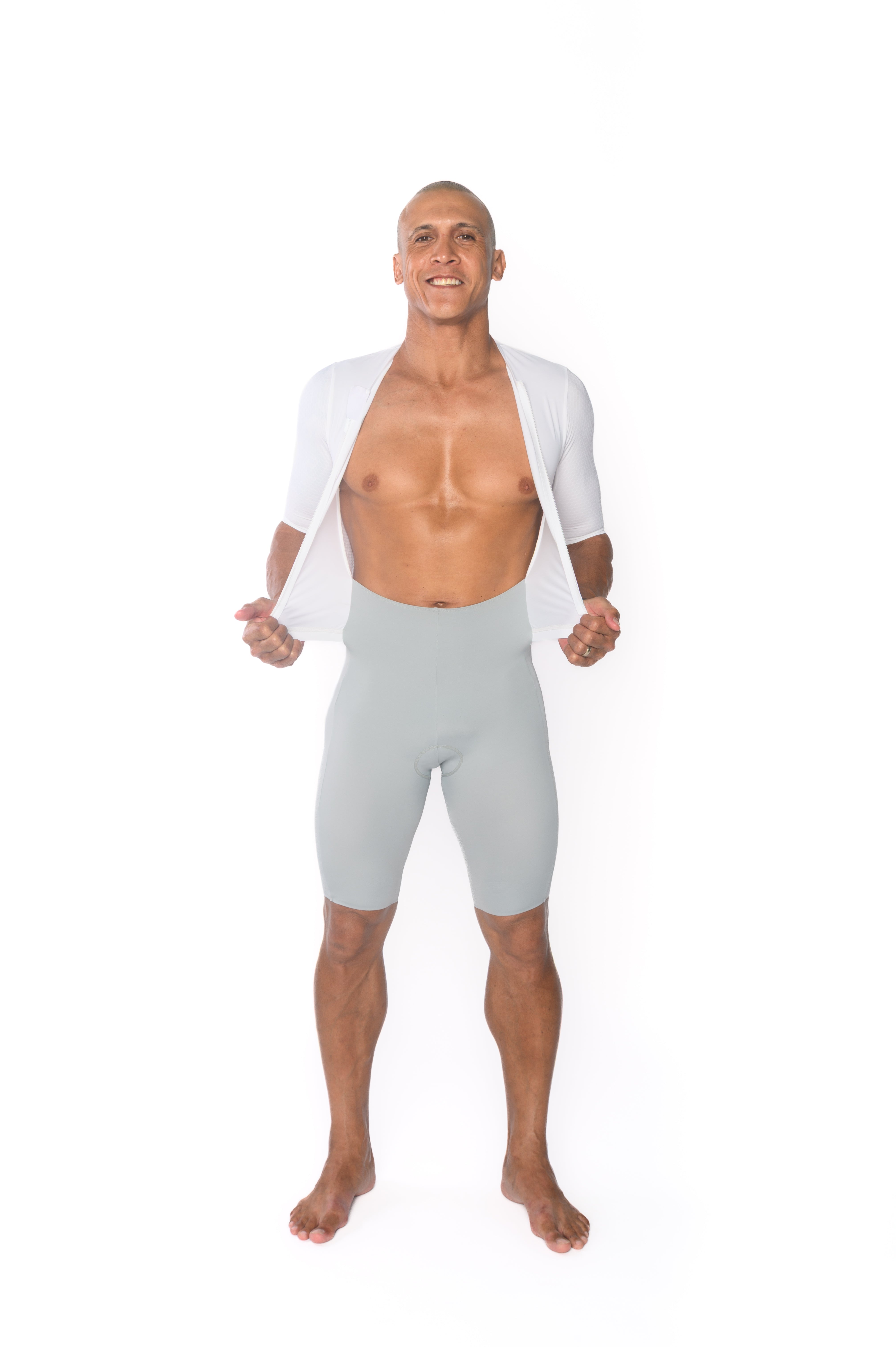 Men's LUCEO+ Aero Tri Suit - White/Platinum