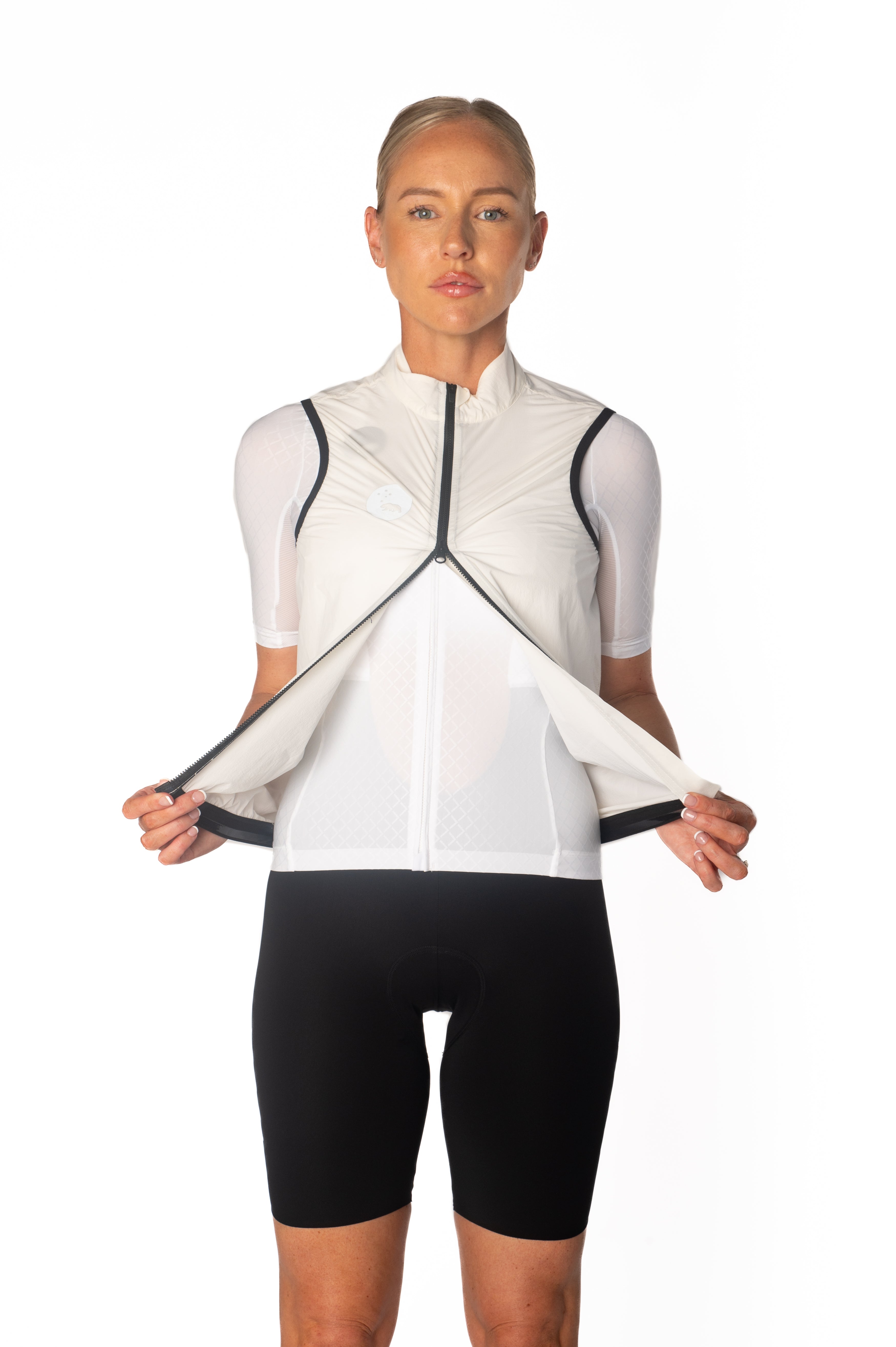 Women's AeroShield Gilet - White