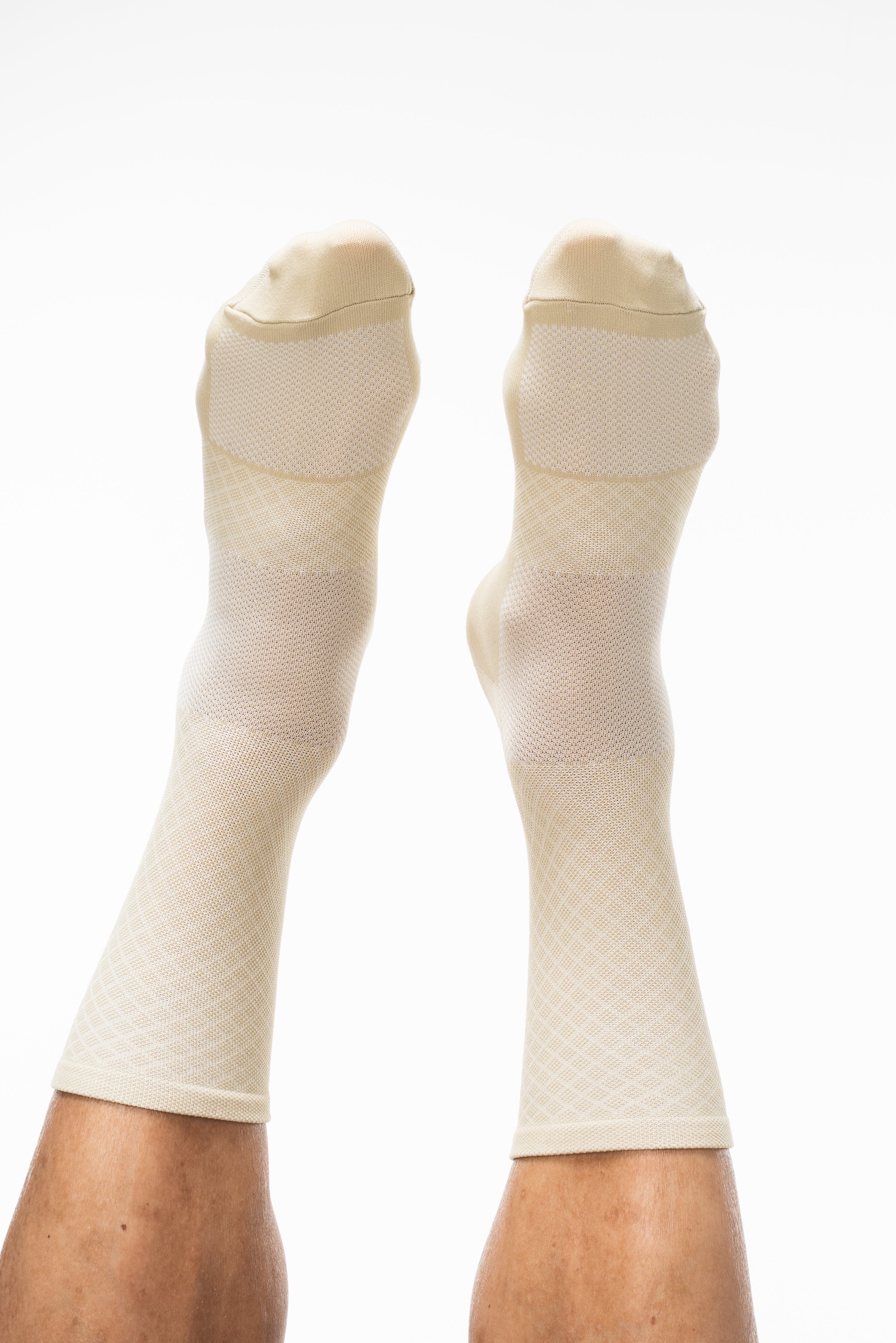 WYN by MALO signature socks - tan