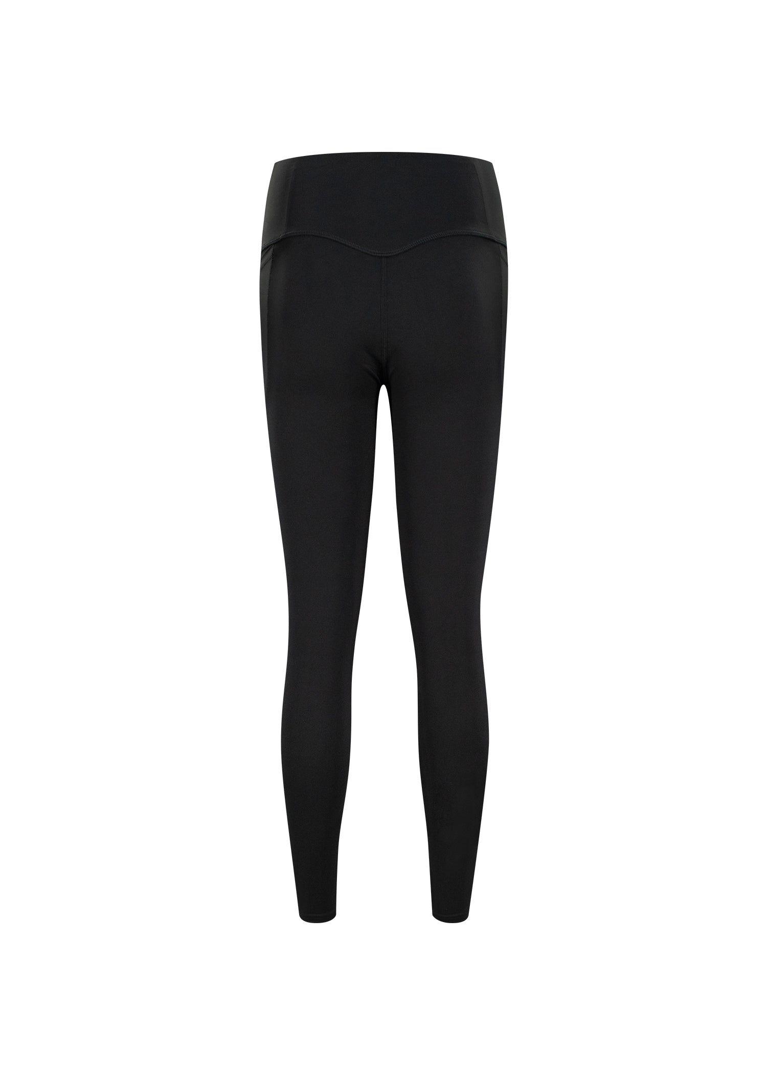 Women's Hybrid Full Length Tights - Black