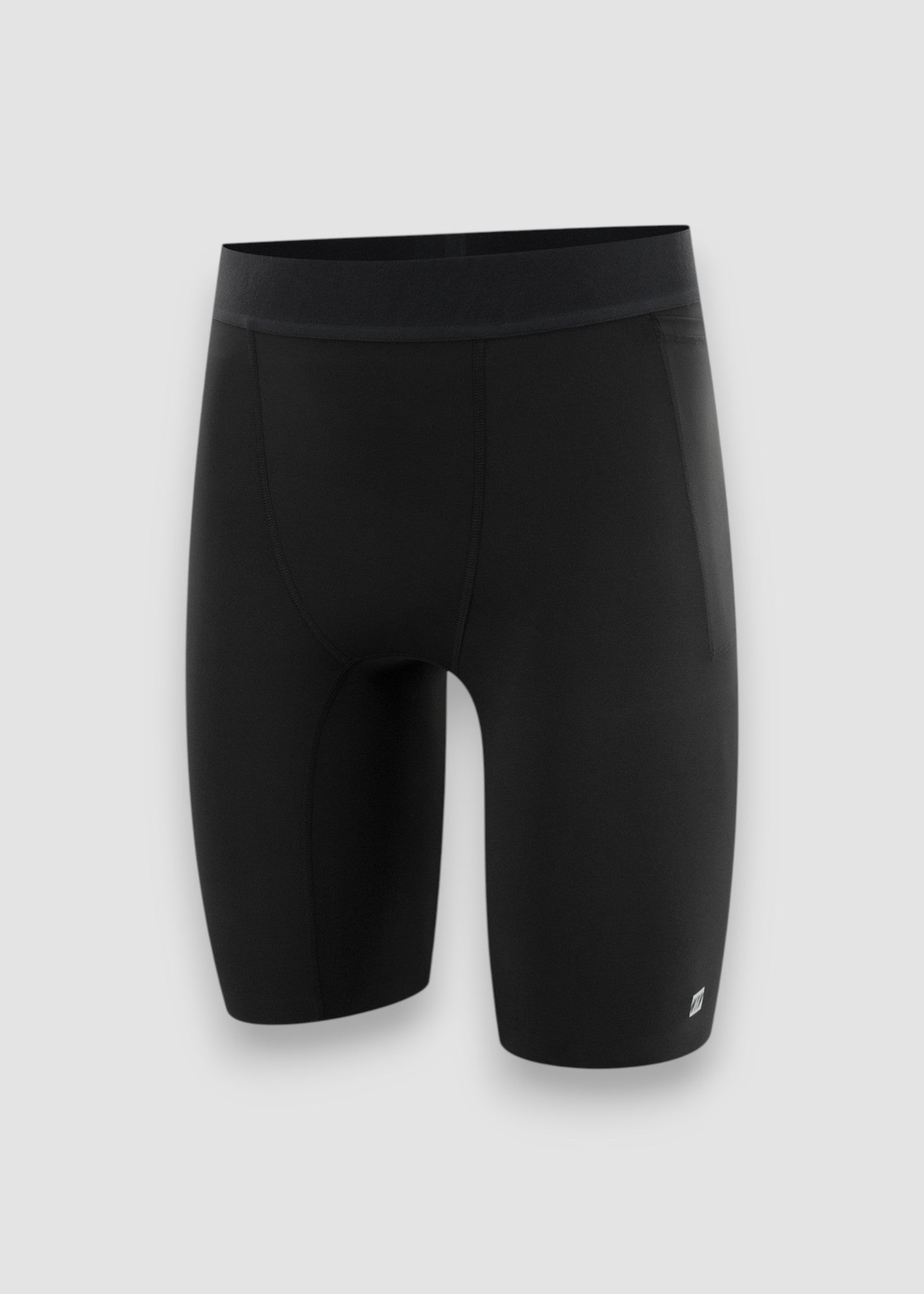 Men's Run Short Tights - Black