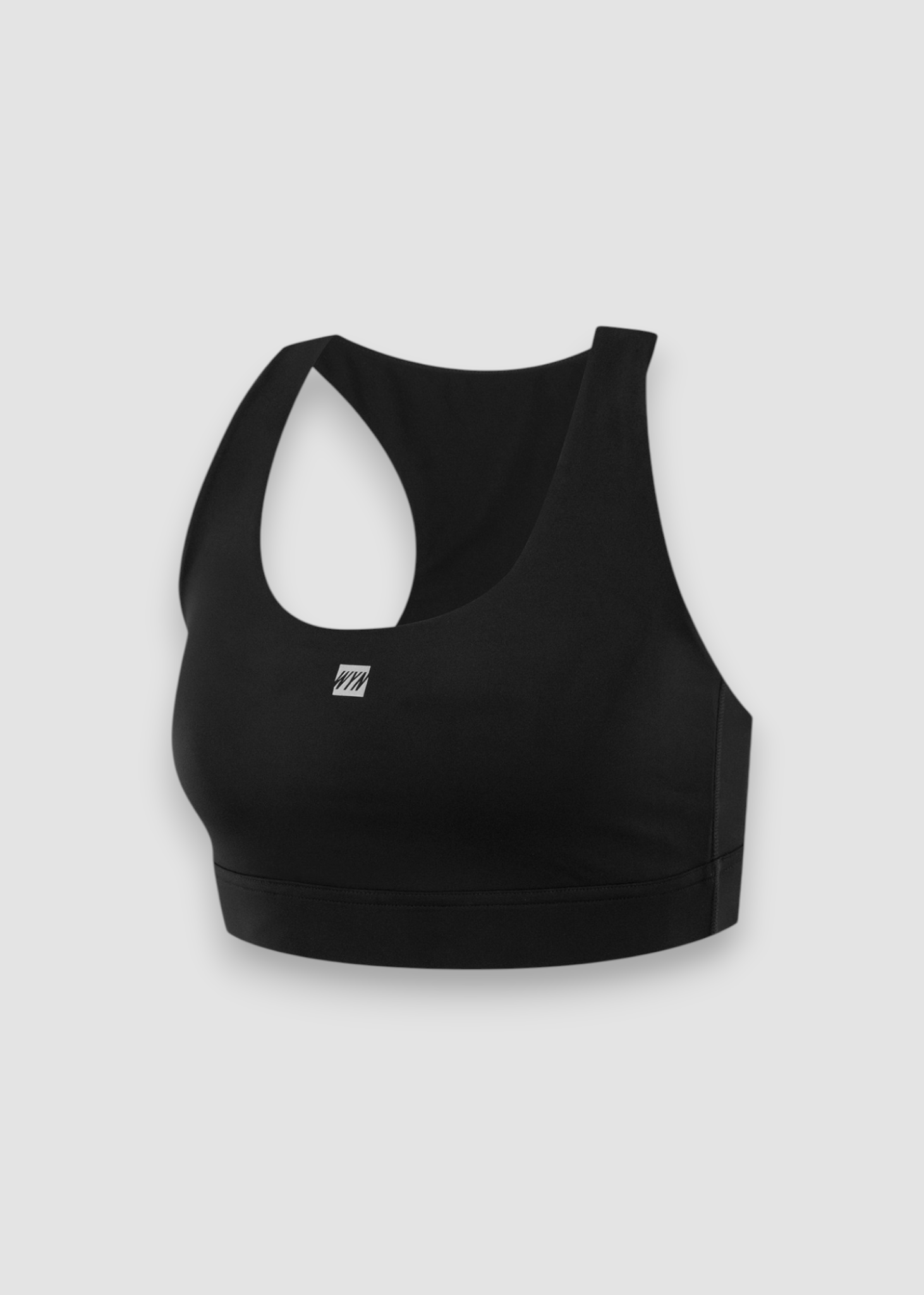 Women's Stash Racerback Bra - Black