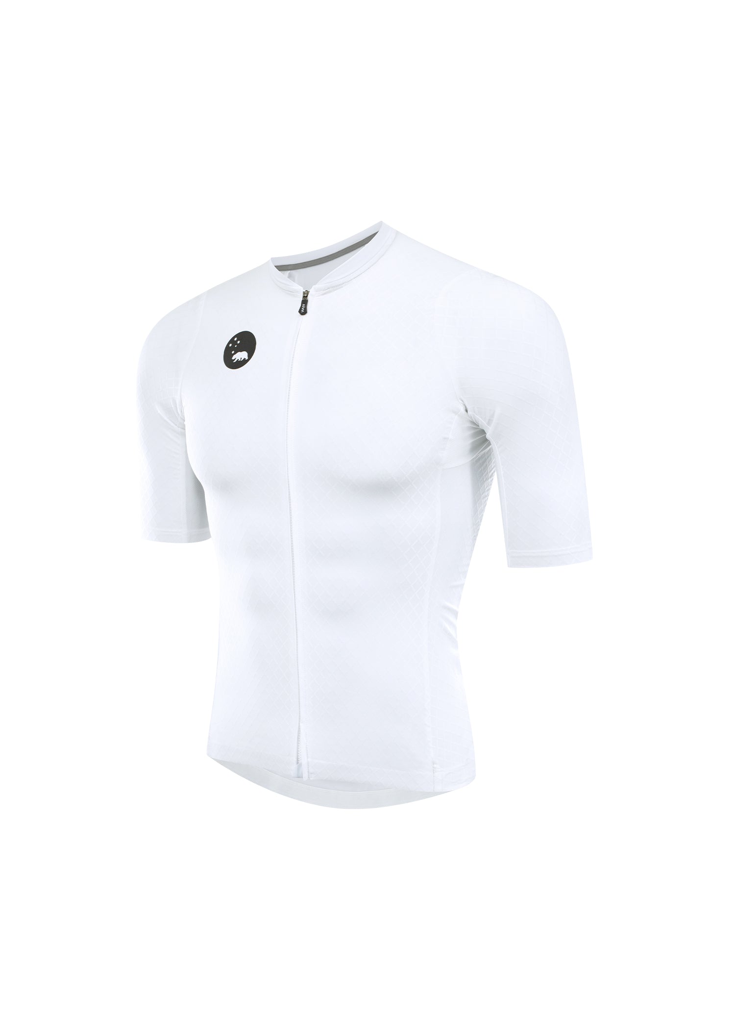 Men's LUCEO Pro Racer Cycling Jersey - White