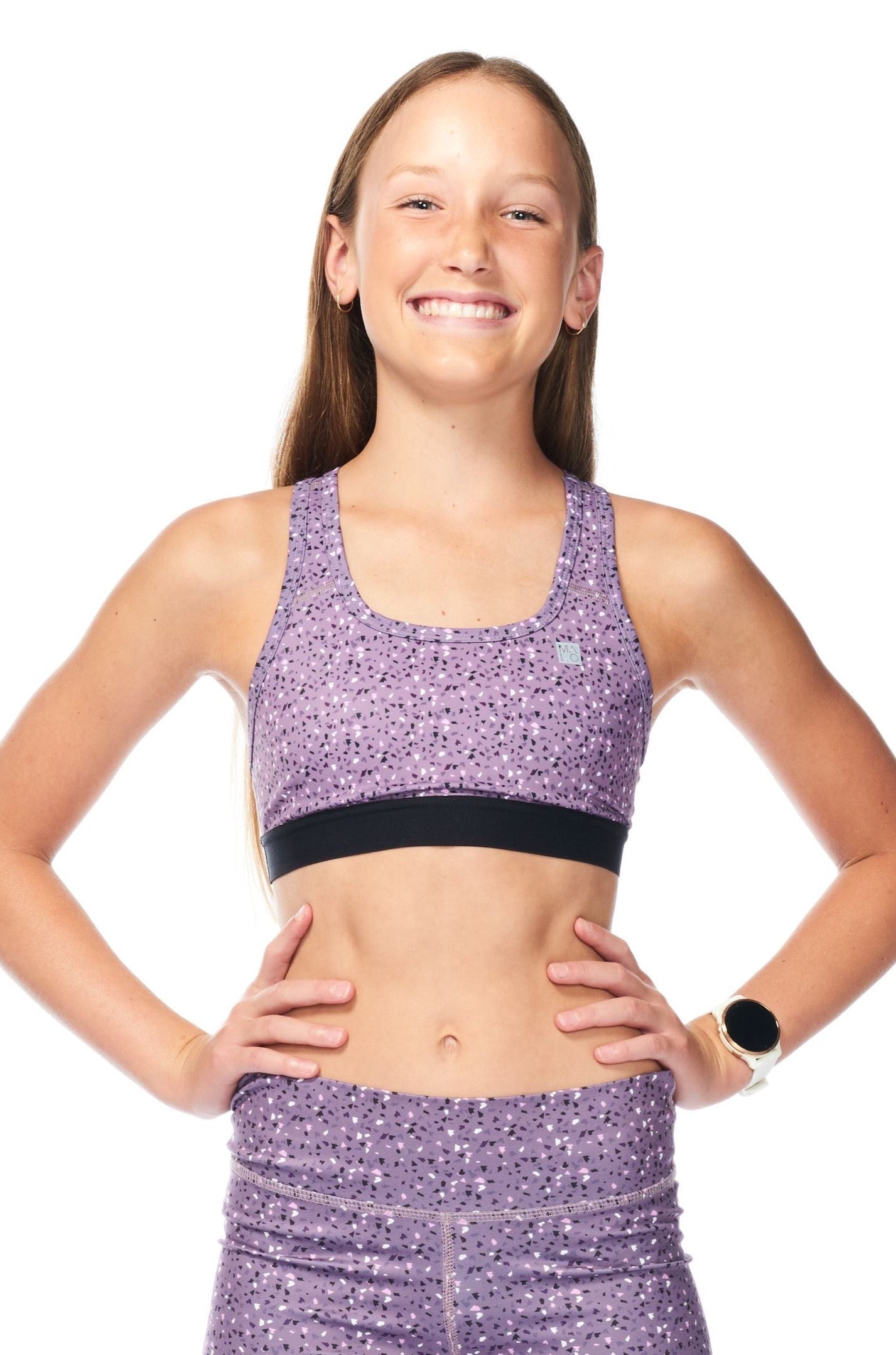 WYN by MALO Girls Bra - Amethyst