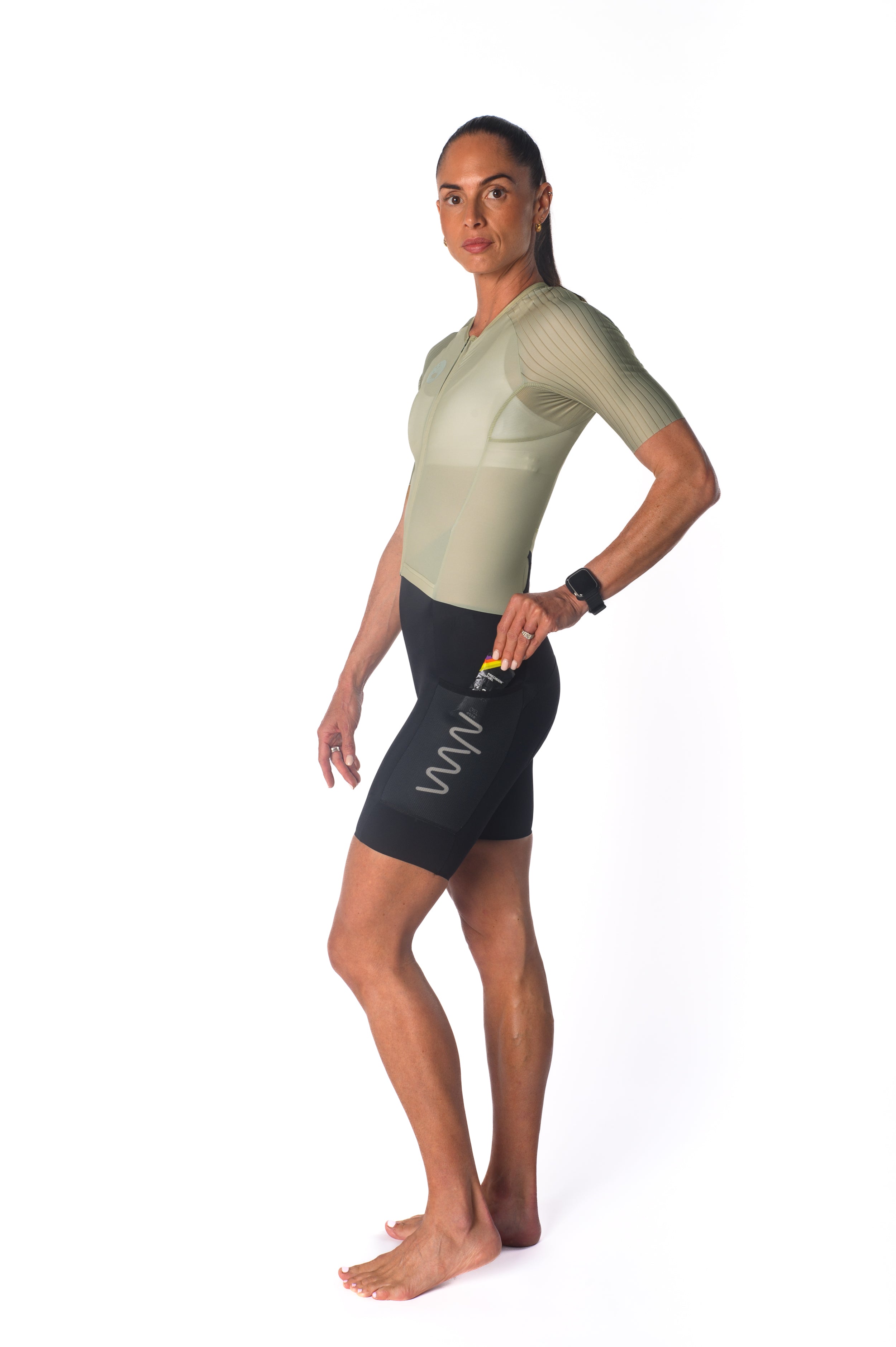 Women's Hi Velocity X Tri Suit - Khaki