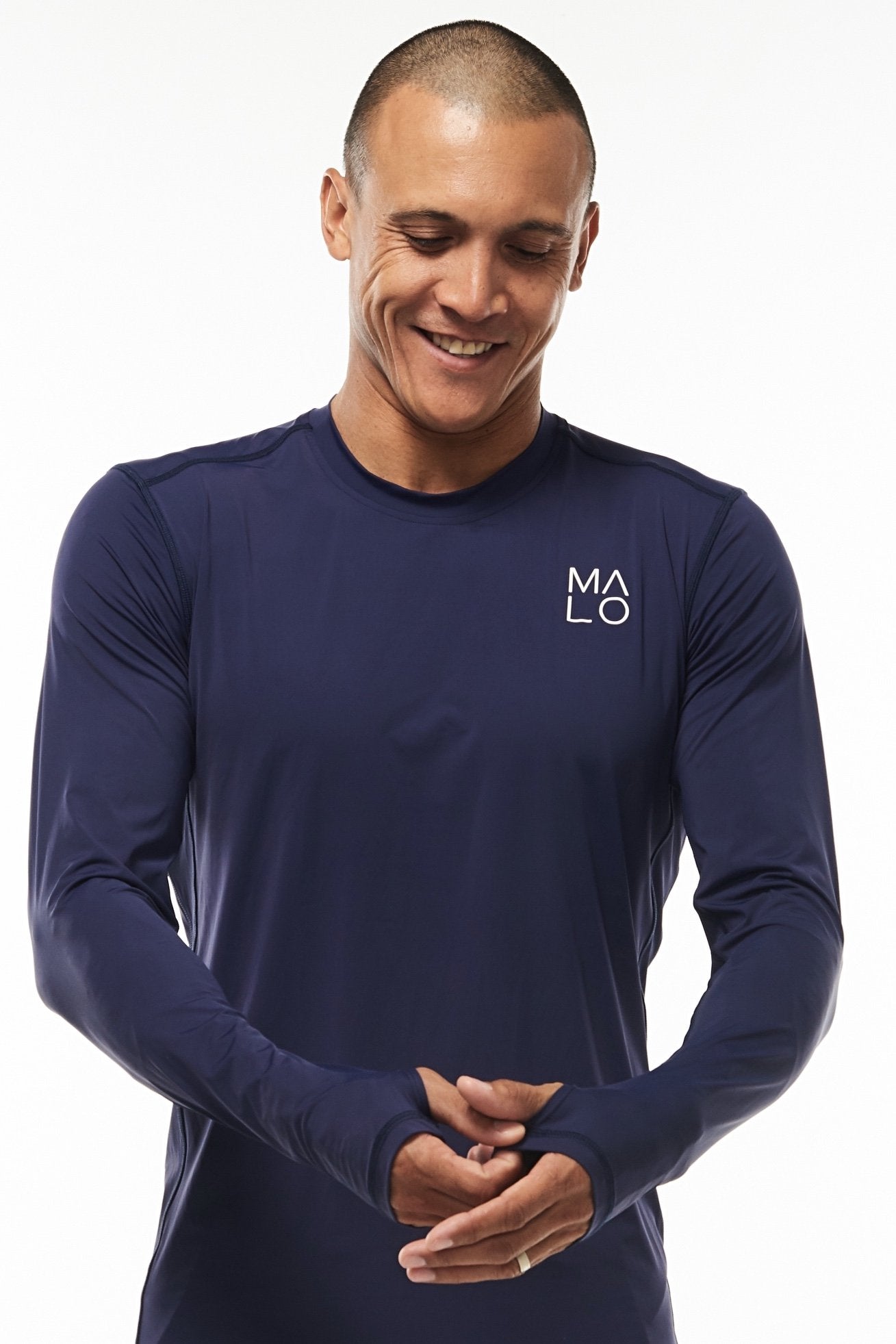 WYN by MALO endure long sleeve - navy
