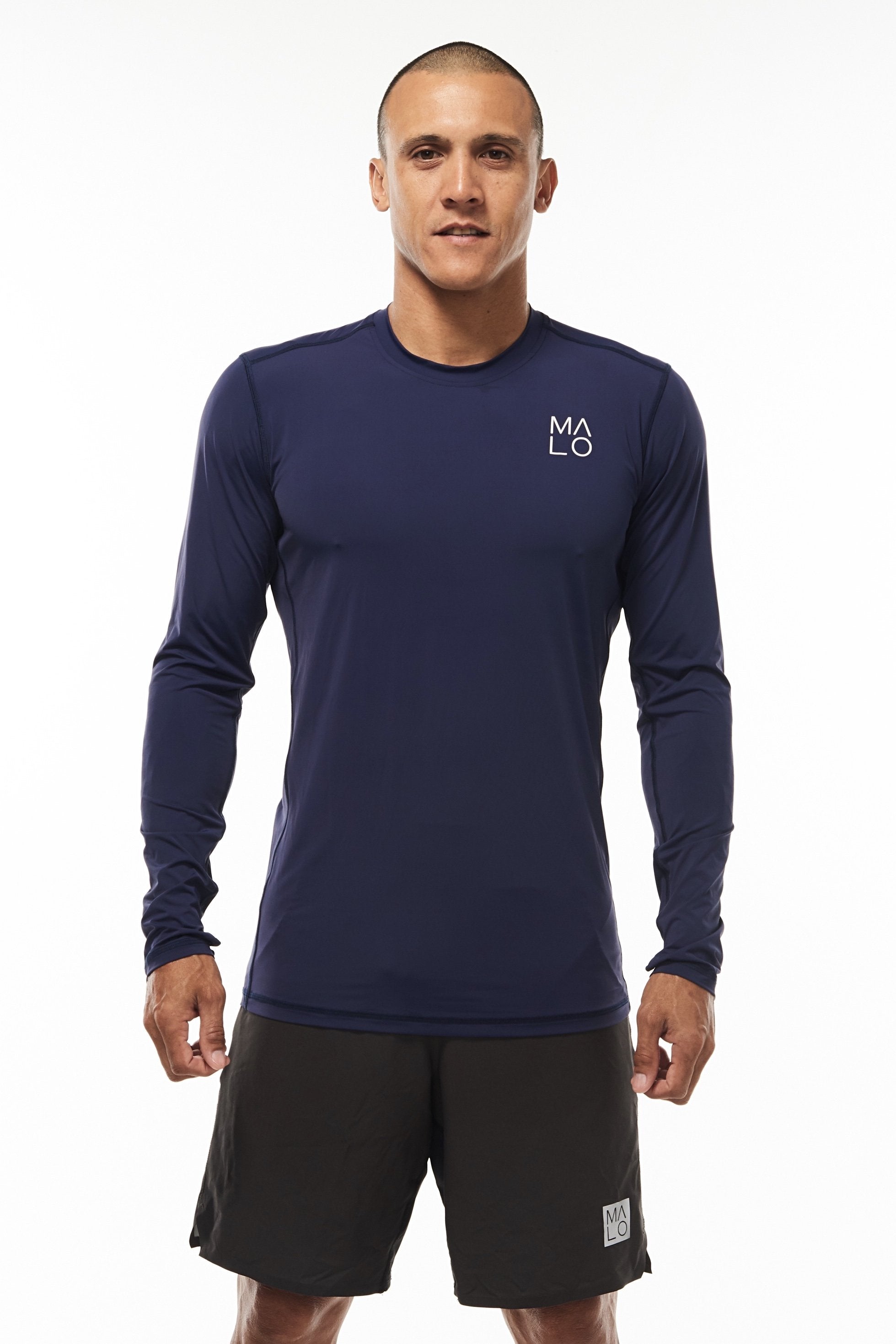 WYN by MALO endure long sleeve - navy