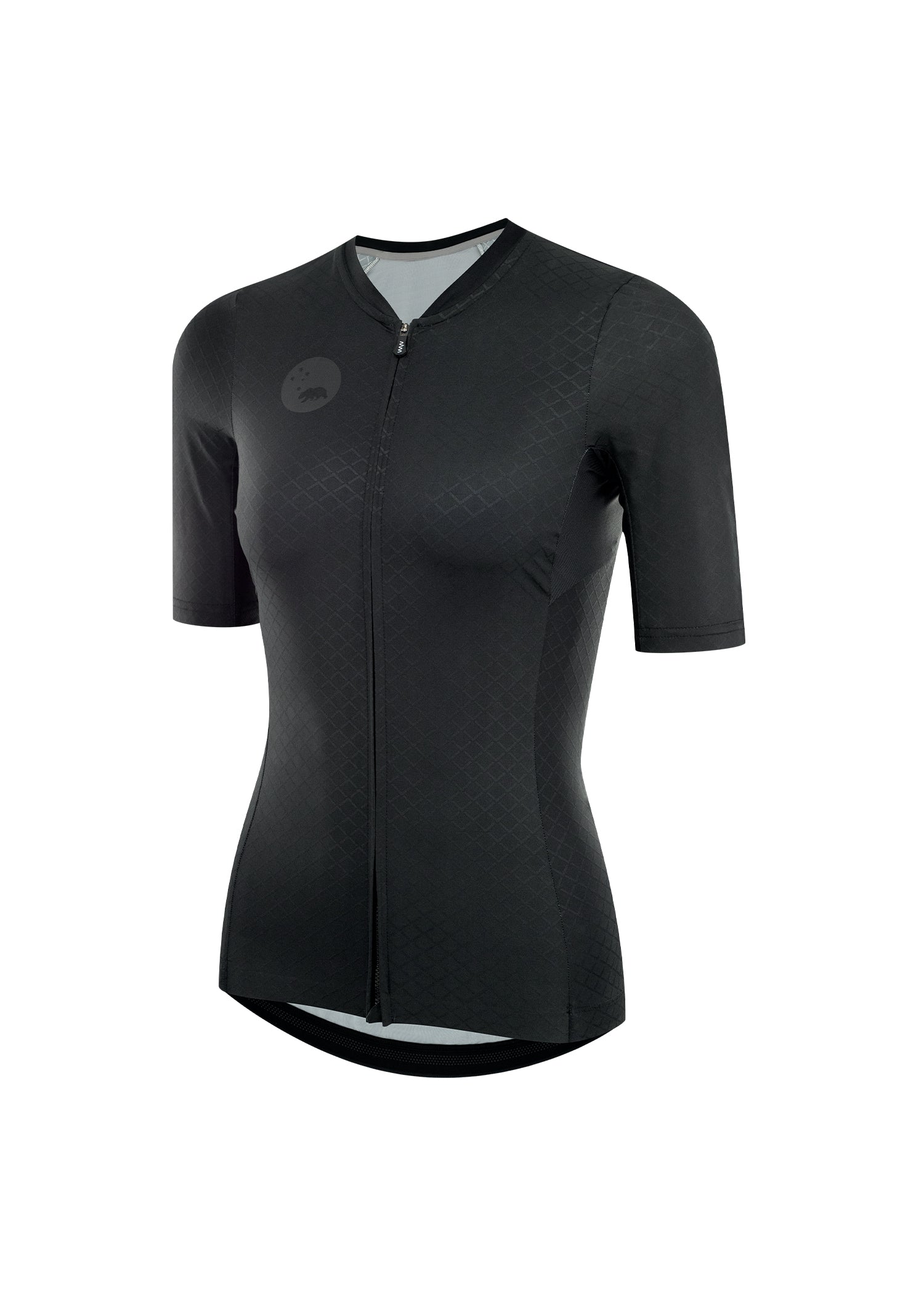 Women's LUCEO Pro Racer Cycling Jersey - Black