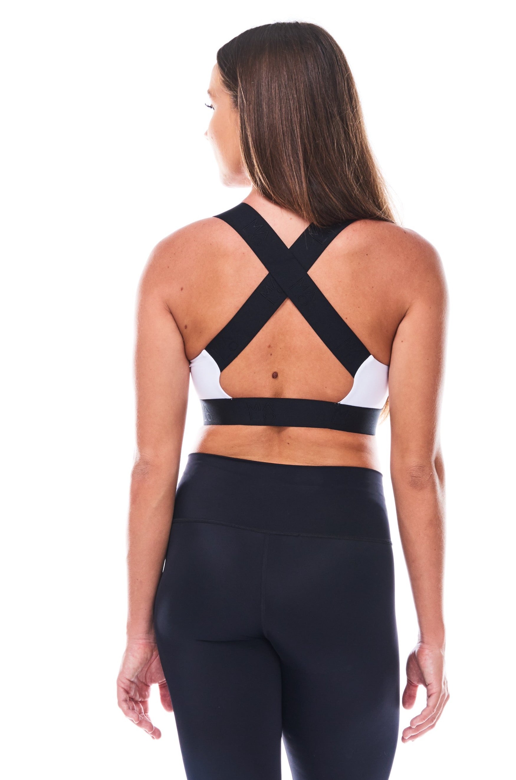 WYN by MALO wander bra - black/white