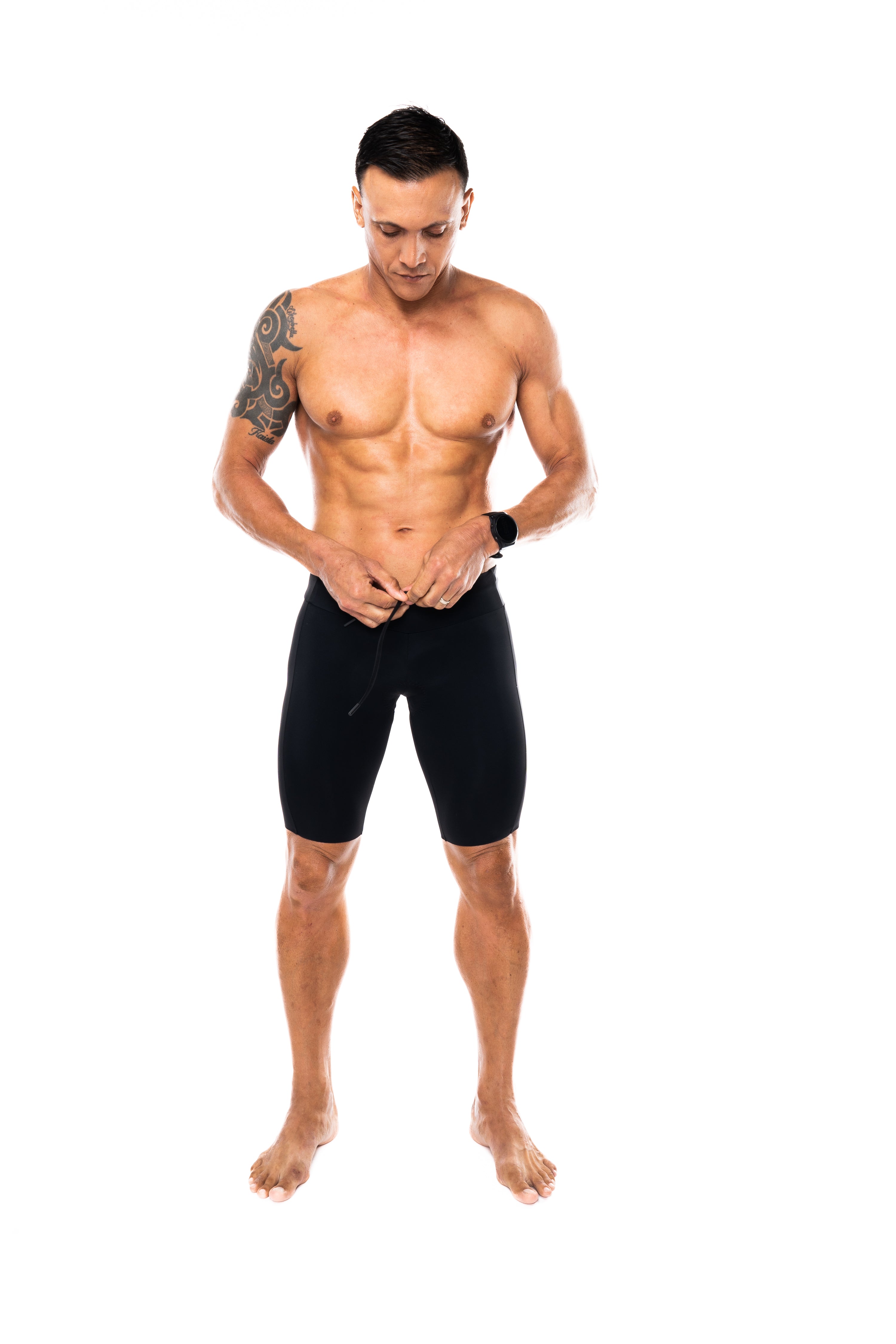 Men's Velocity Tri Shorts (10") - Black