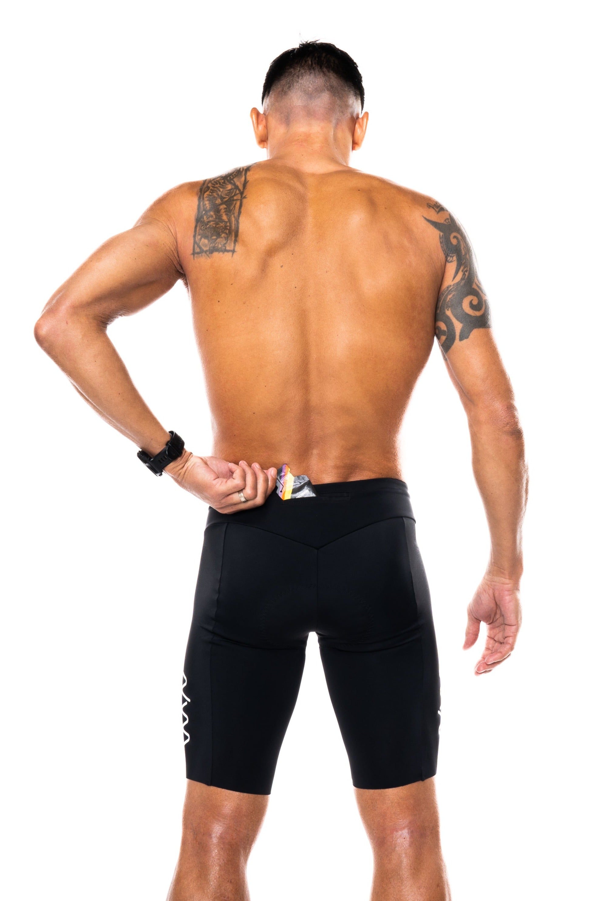Men's Velocity Tri Shorts (10") - Black