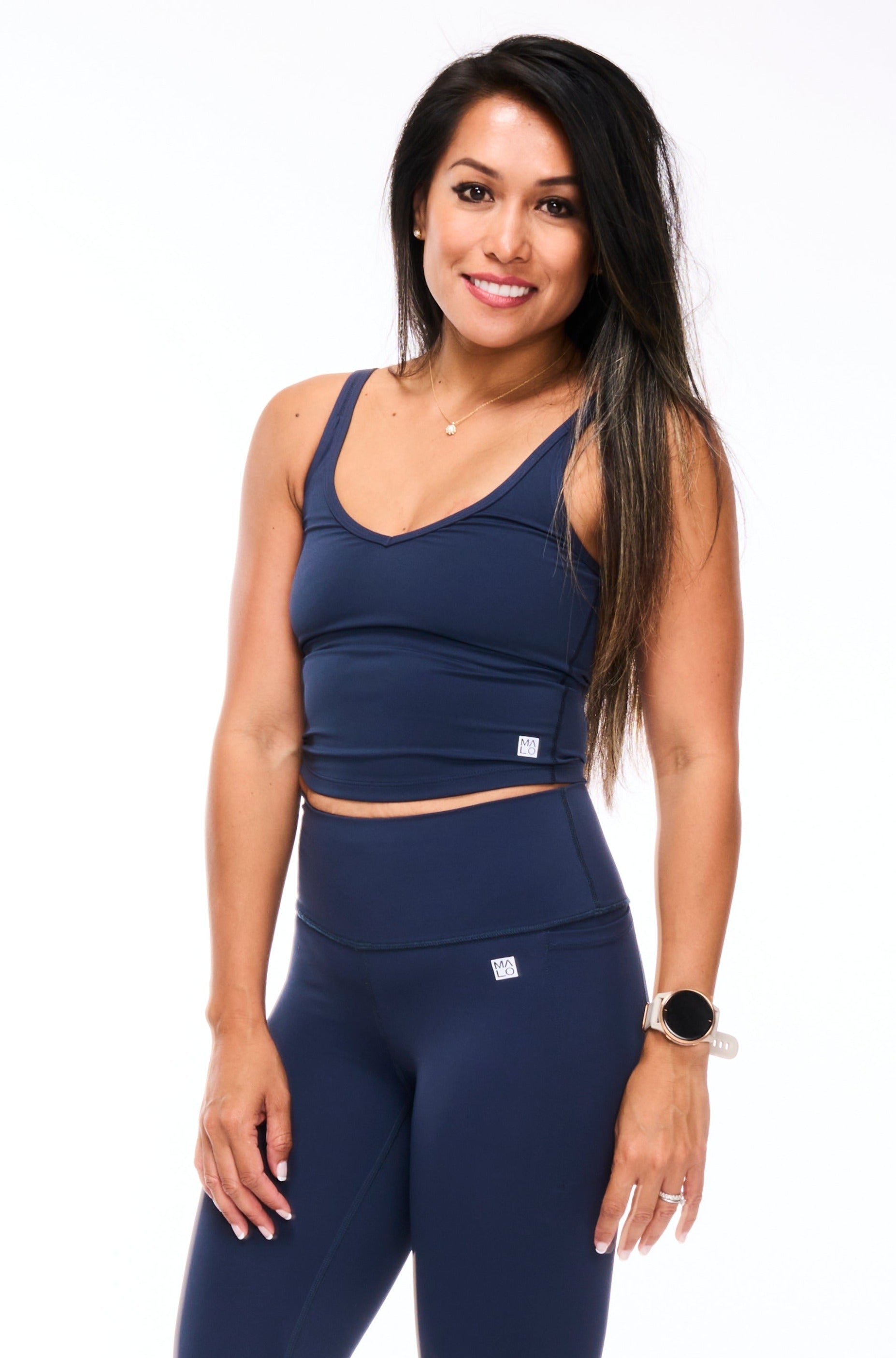 WYN by MALO vitality crop - navy