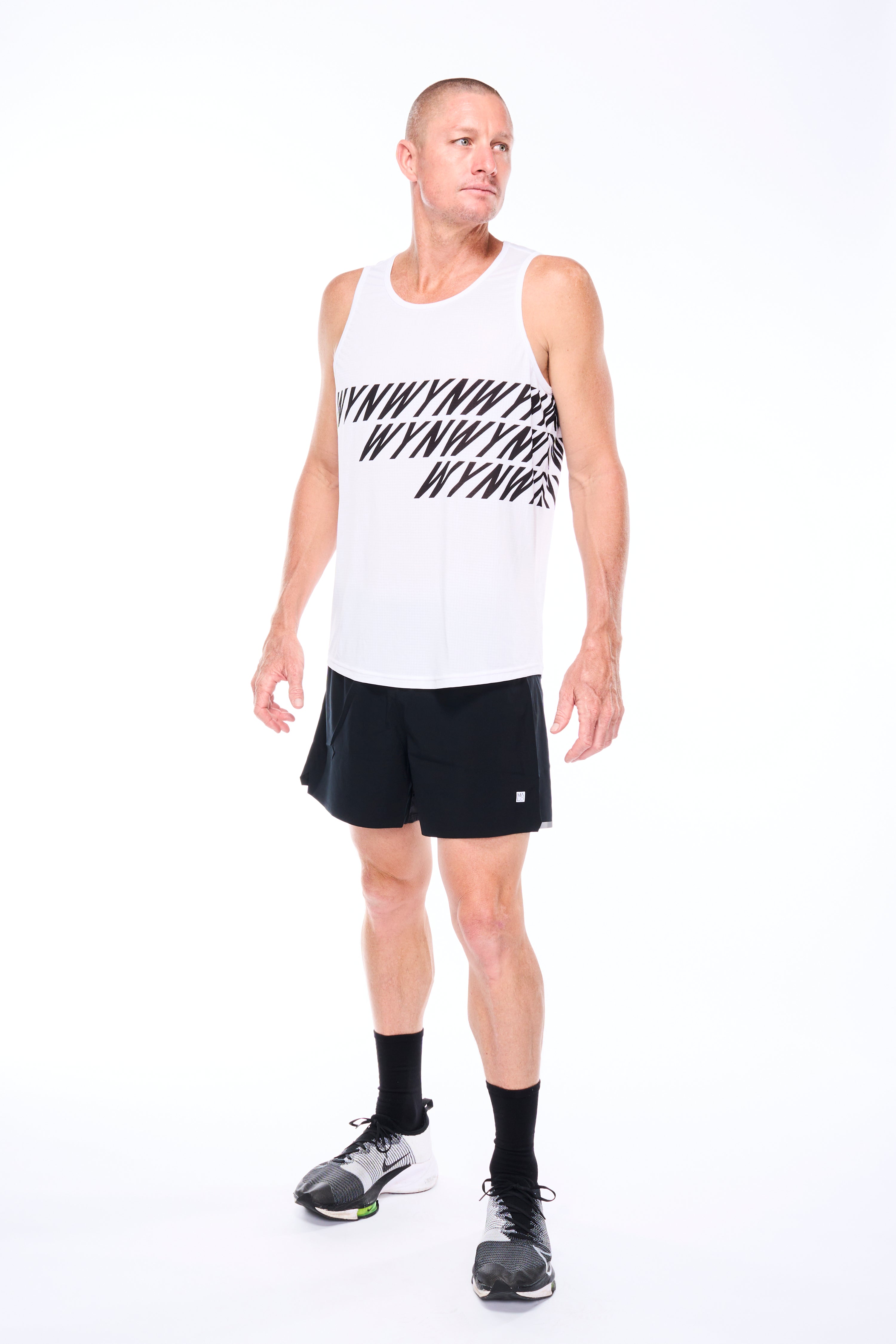 Men's Fly Tank - White