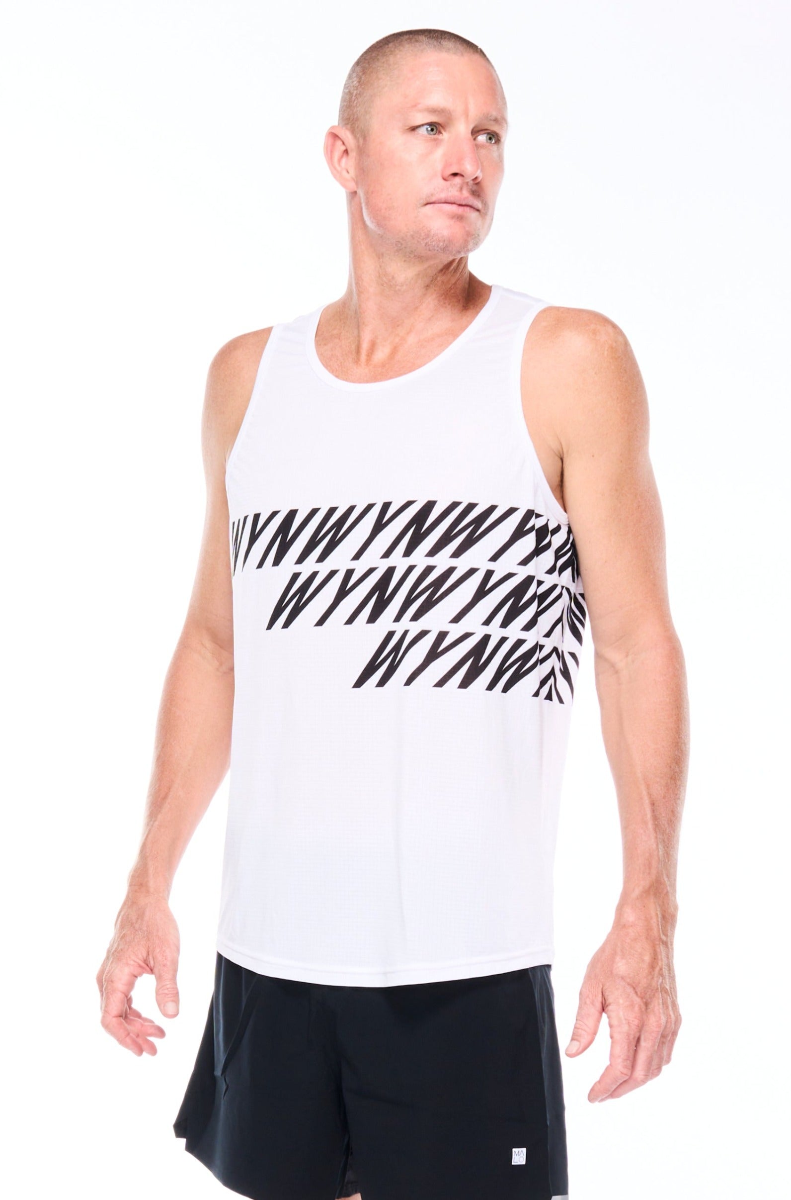 Men's Fly Tank - White