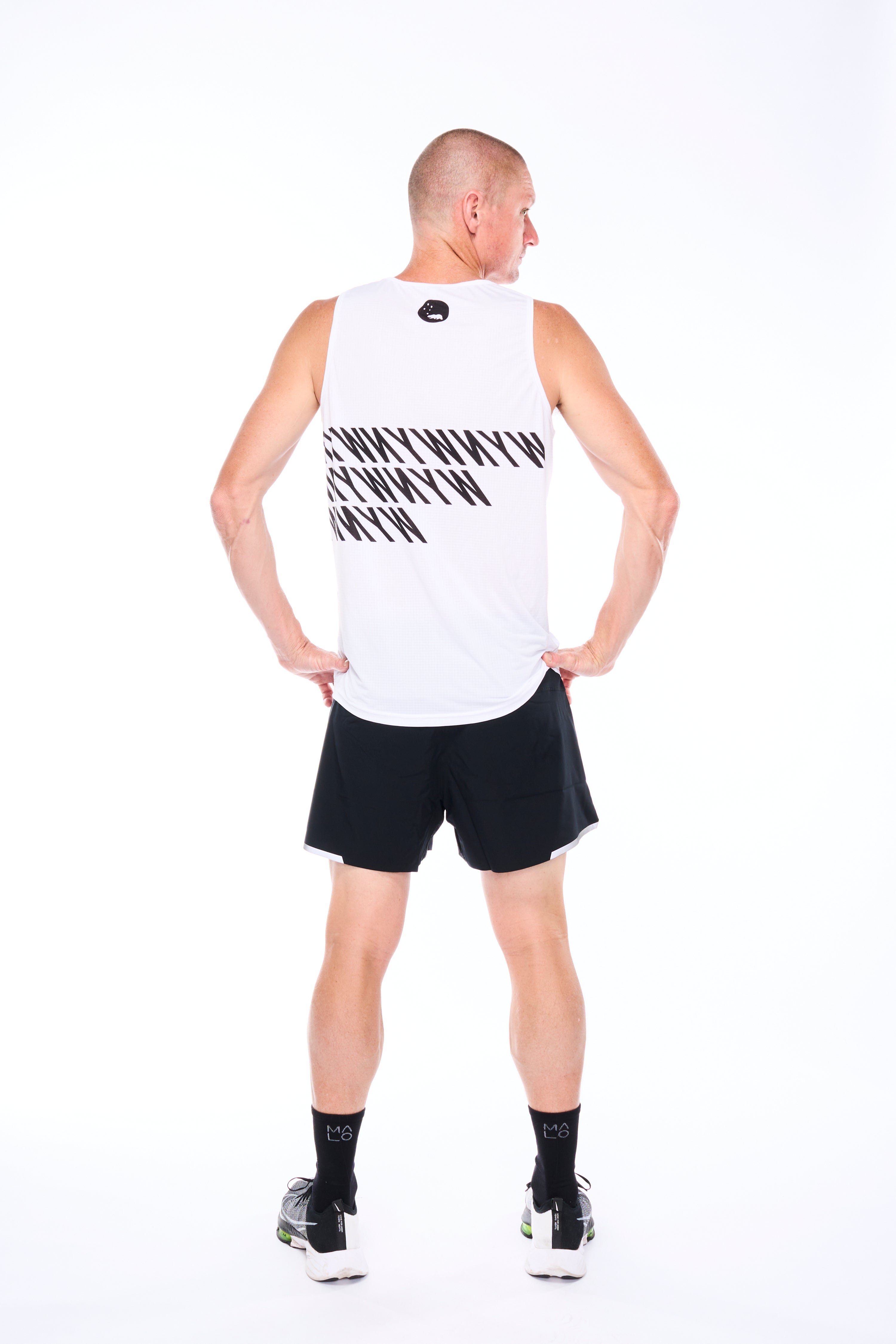 Men's Fly Tank - White