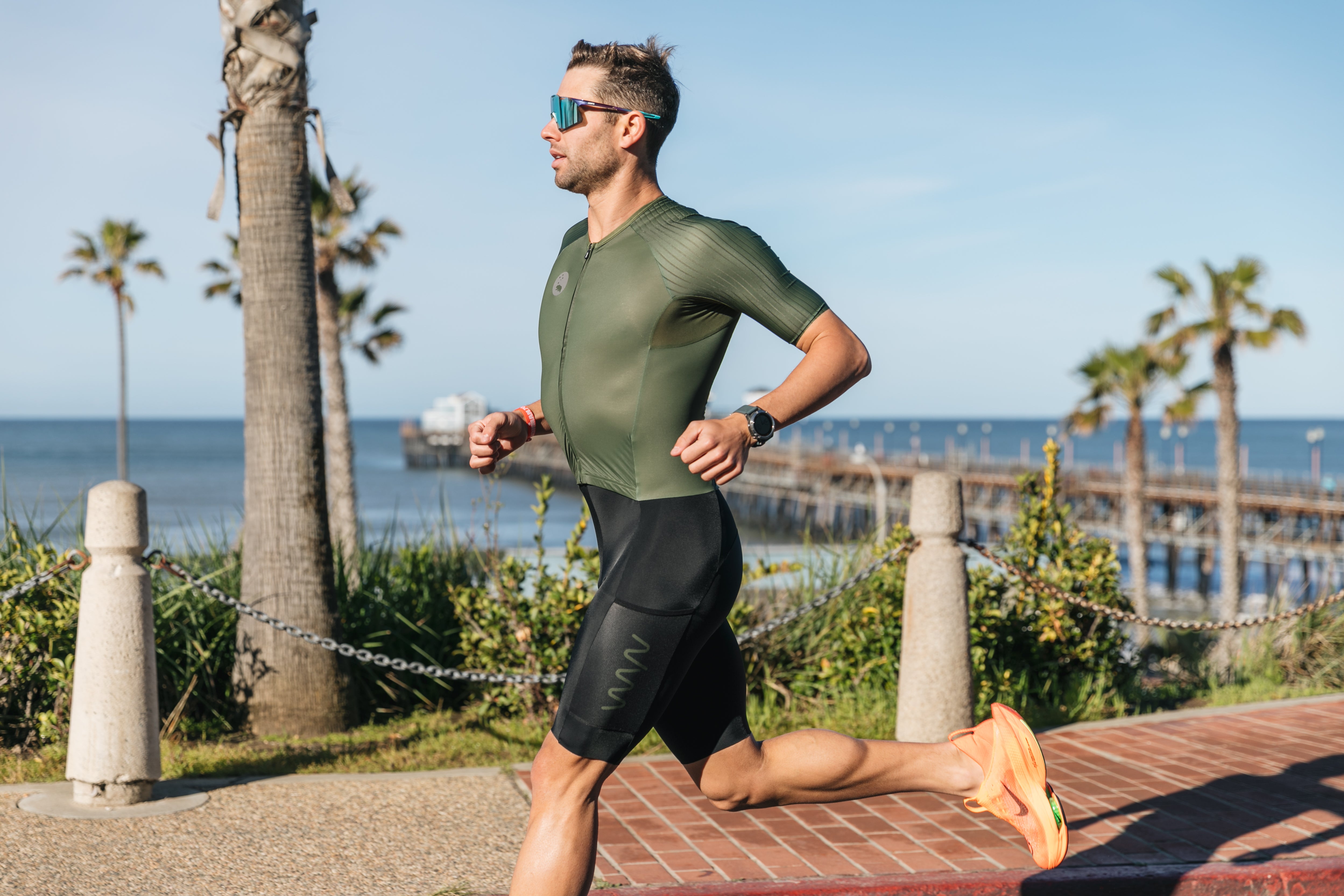 Men's Hi Velocity X Tri Suit - Olive
