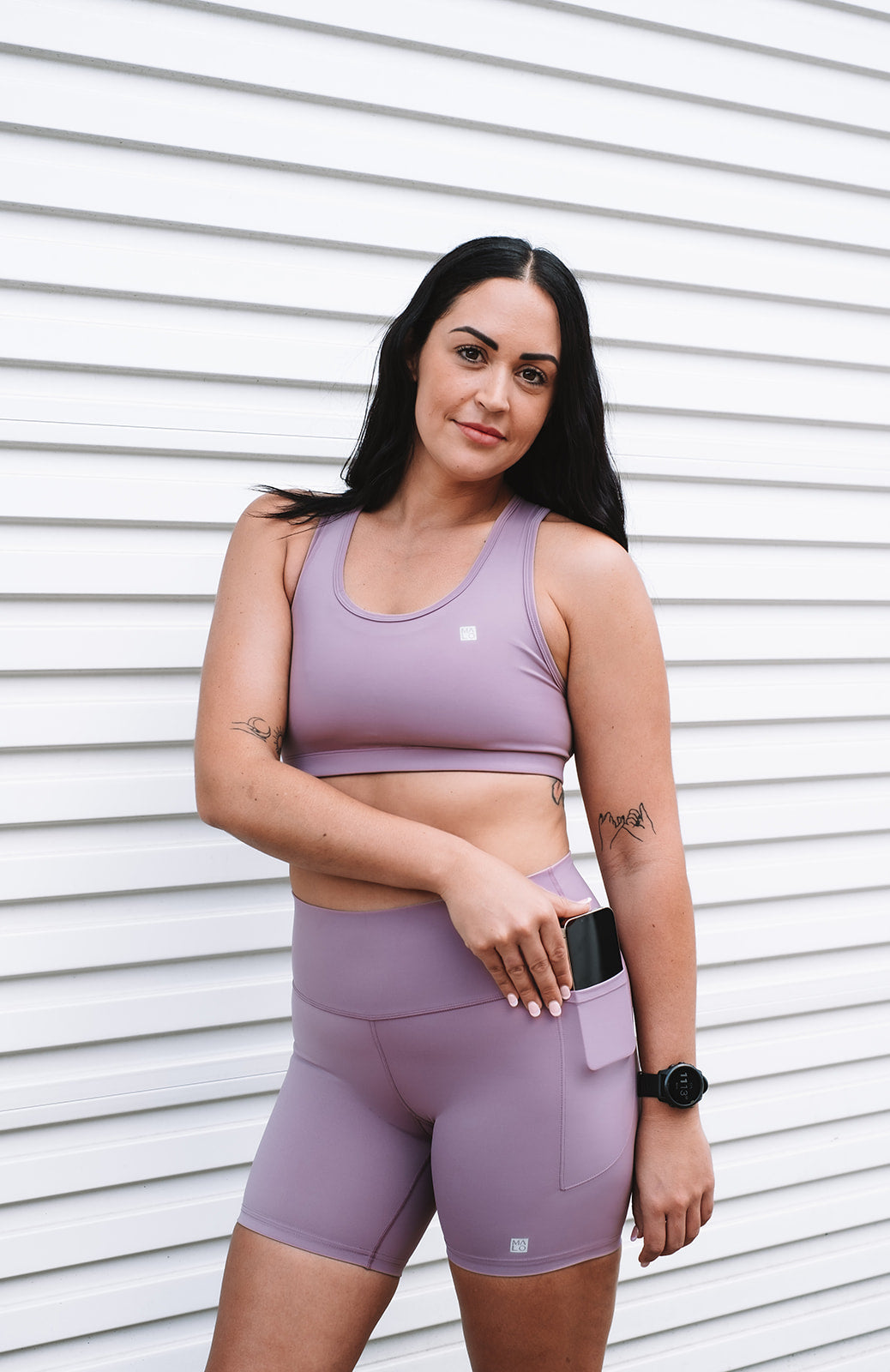 WYN by MALO little bit longer shorts 2.0 - rosé