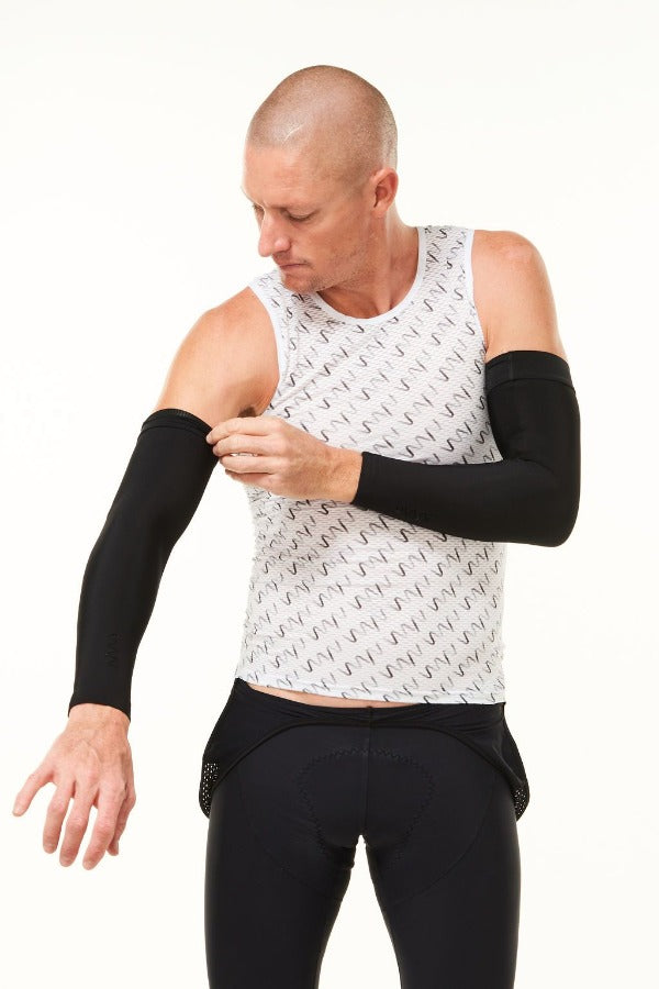 unisex arm warmers - black