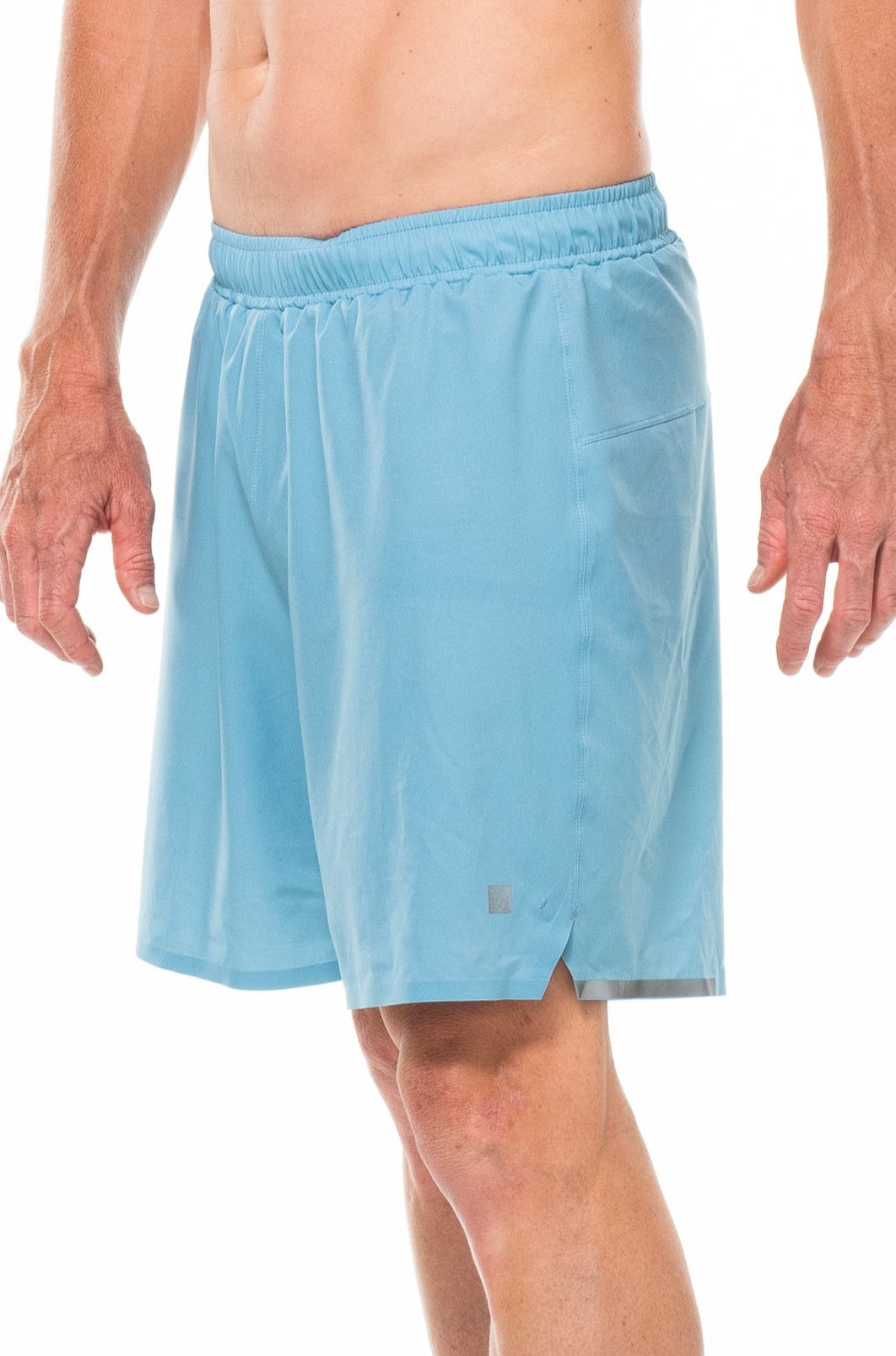 WYN by MALO noosa 2.0 run short (7")- mist