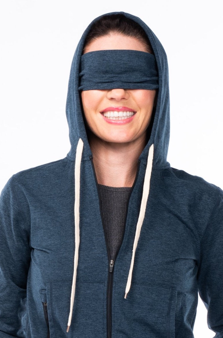 Women's Ultimate Travel Hoodie - Indigo Heather
