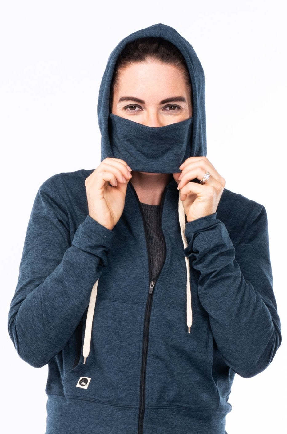 Women's Ultimate Travel Hoodie - Indigo Heather