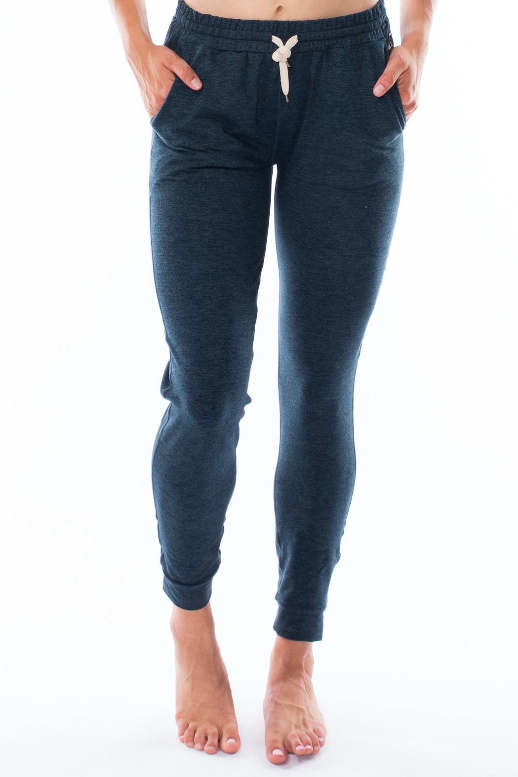 WYN Women's Full-Length Jogger 28" - Indigo Heather