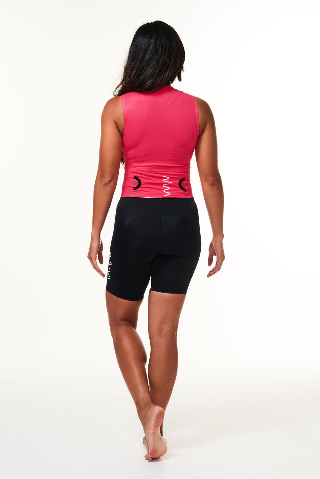 women's tri classics sleeveless suit  - raspberry