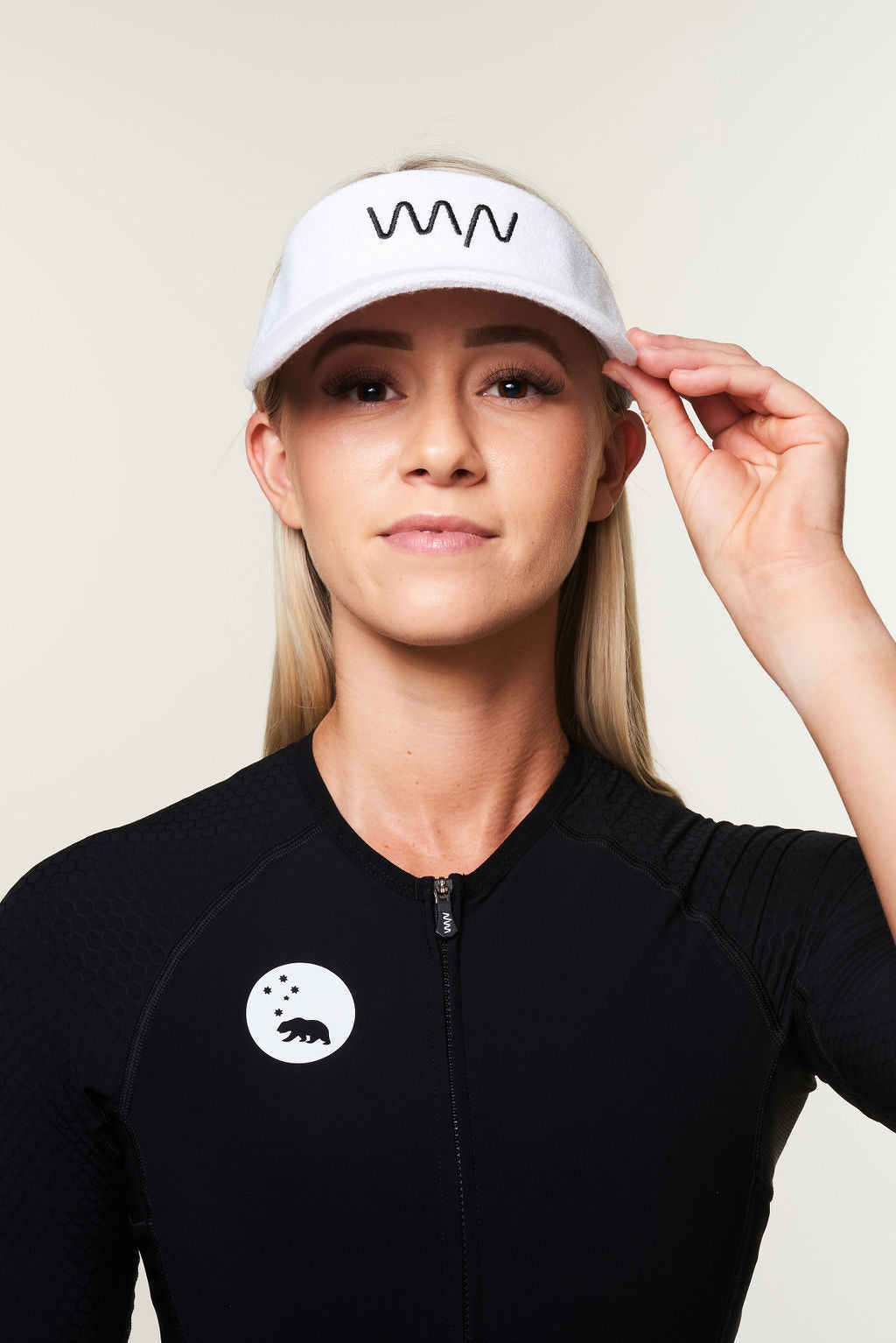 WYN Terry Visor - White