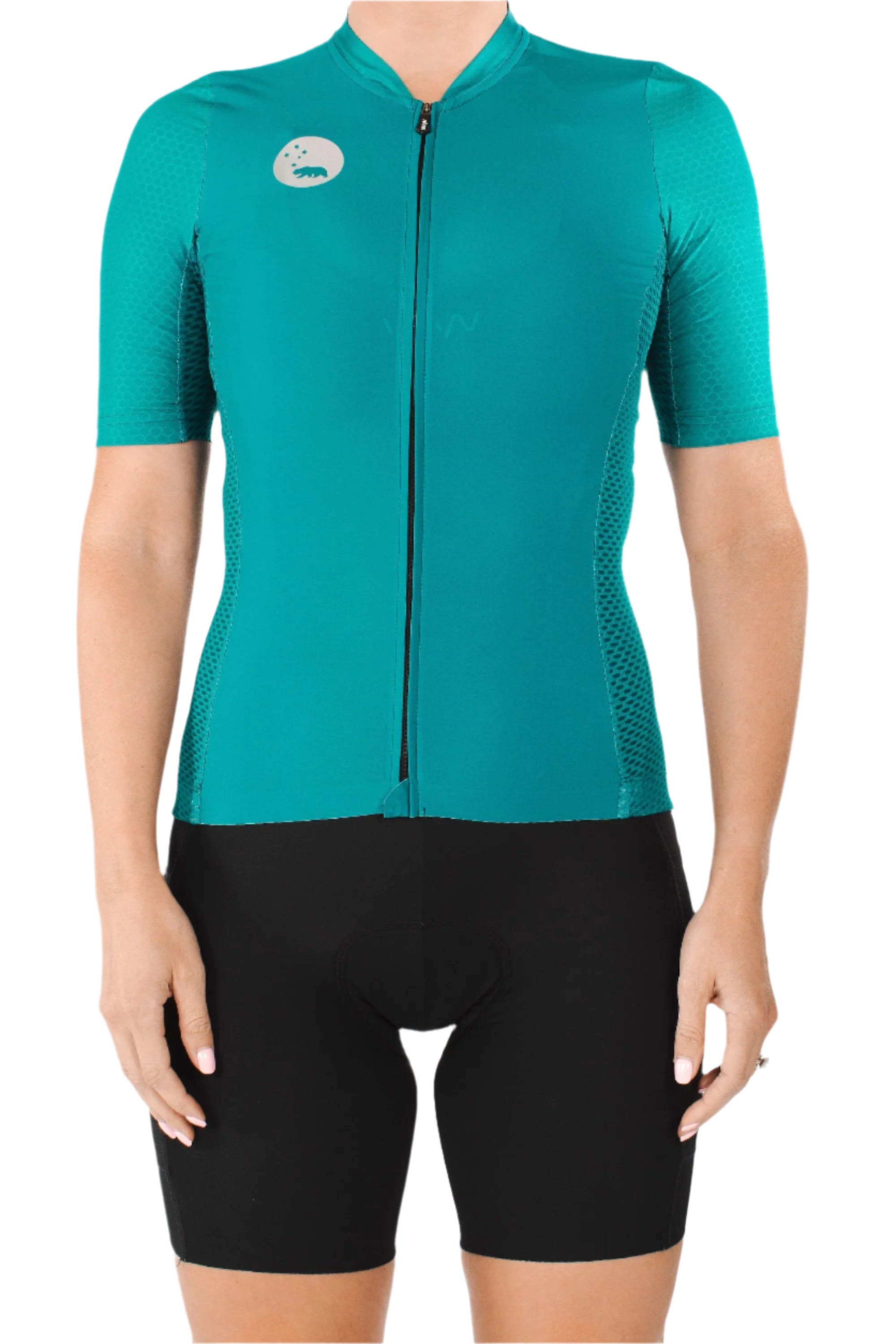 Women's LUCEO Hex Racer Cycling Jersey - Jade