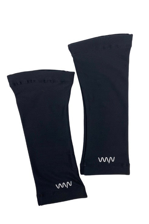 unisex knee warmer - black