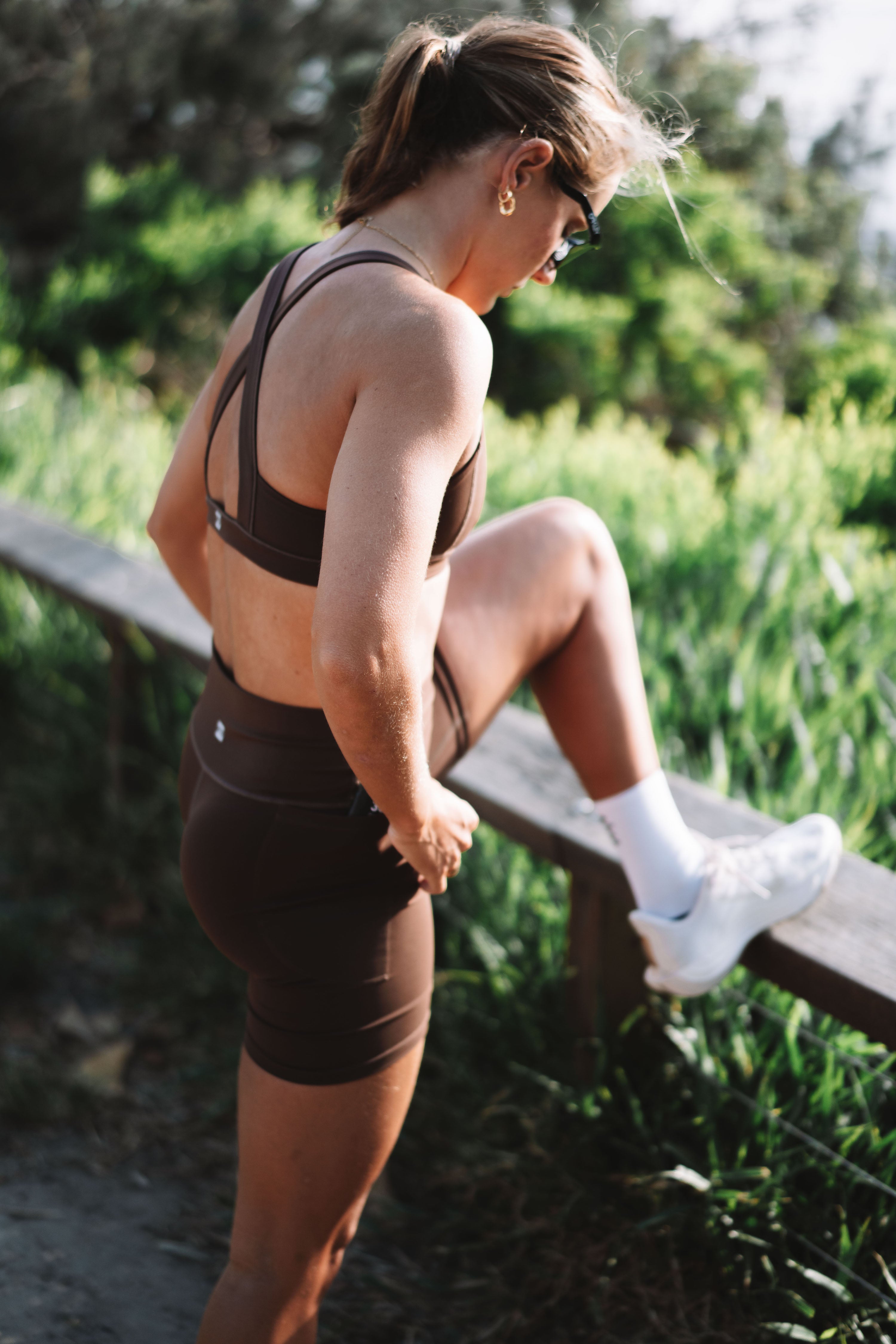 Women's Stride Shorts 6" - Cocoa