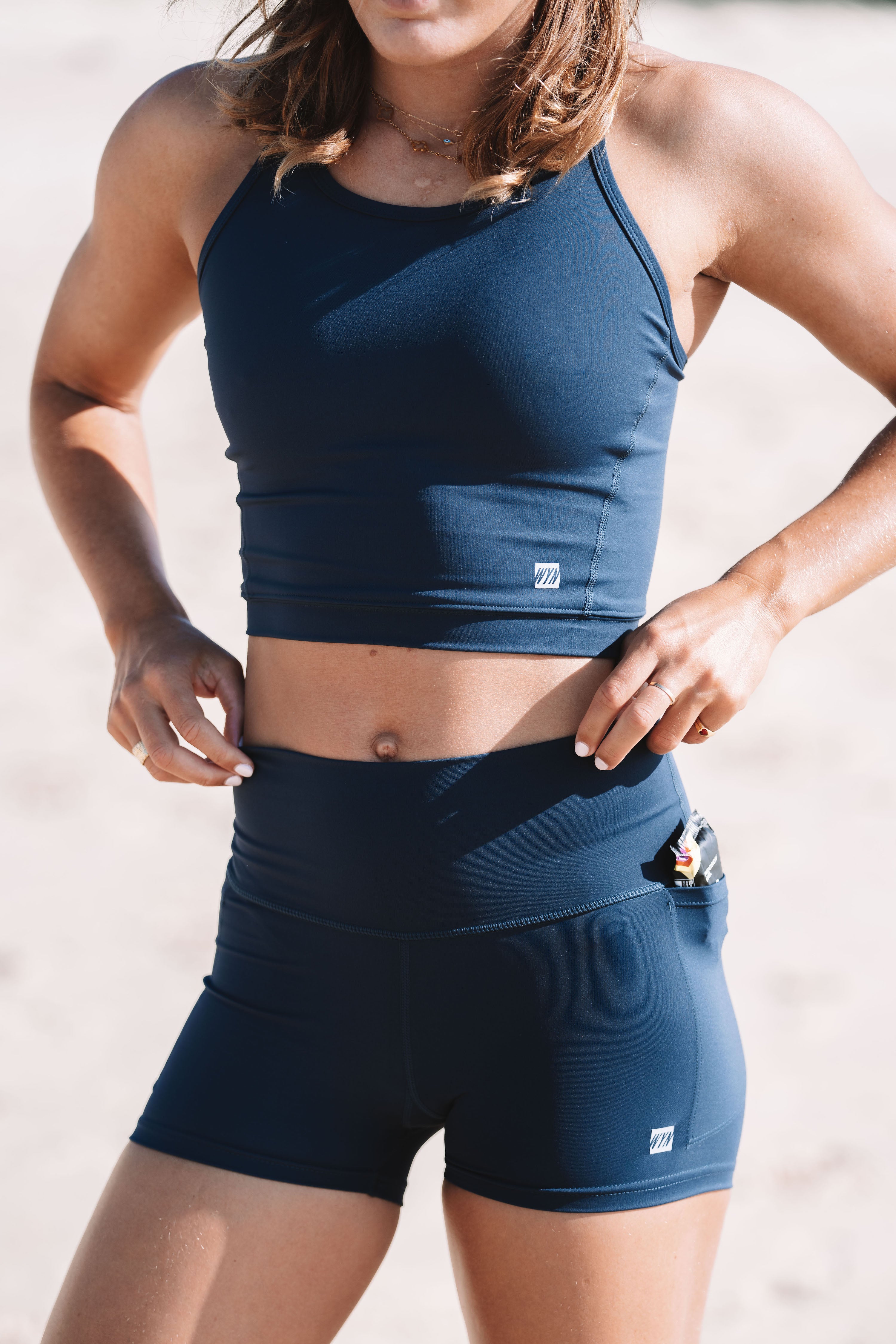 Women's Core Crop 2.0 - Navy