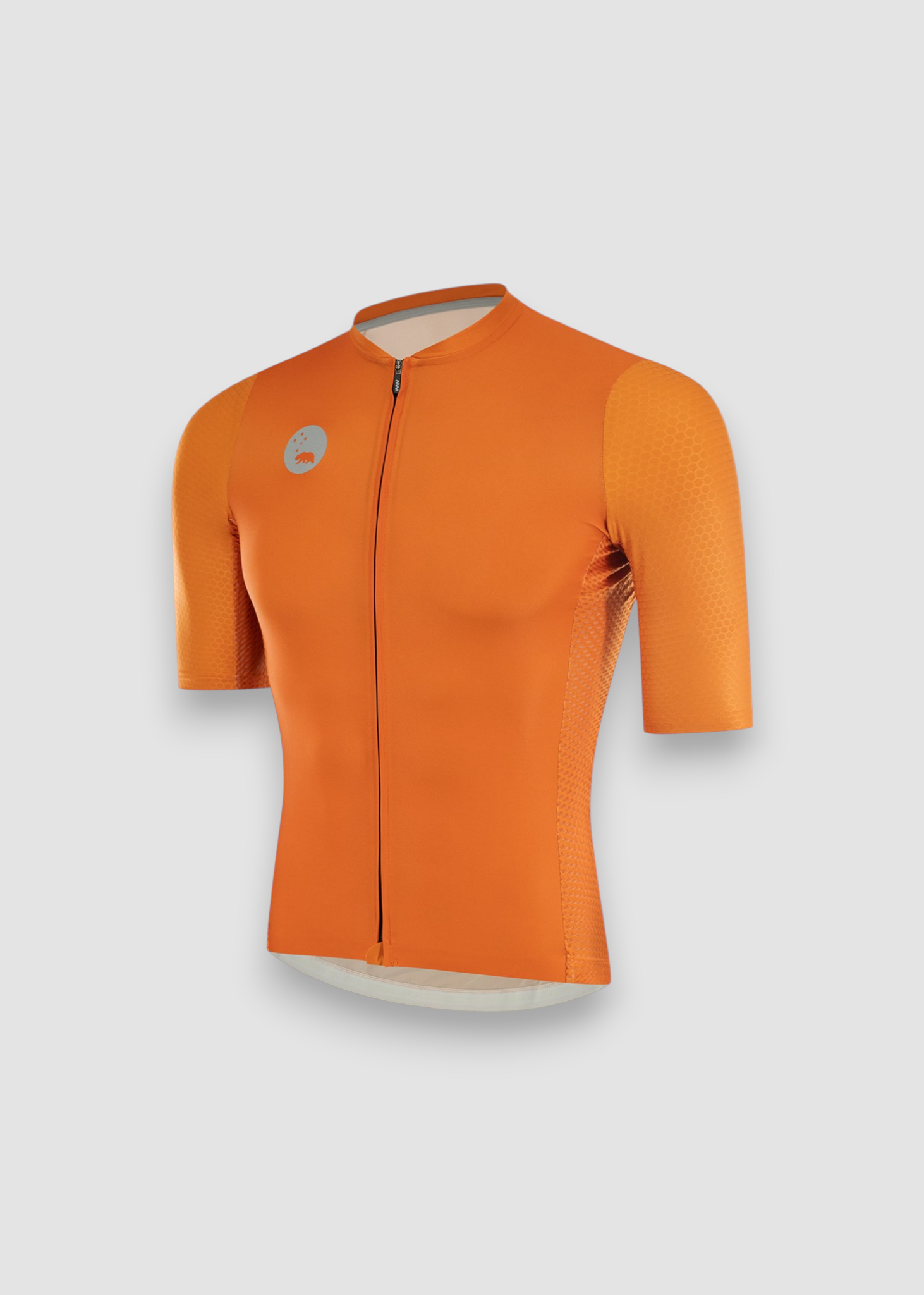 Men's LUCEO Hex Racer Cycling Jersey - Orange