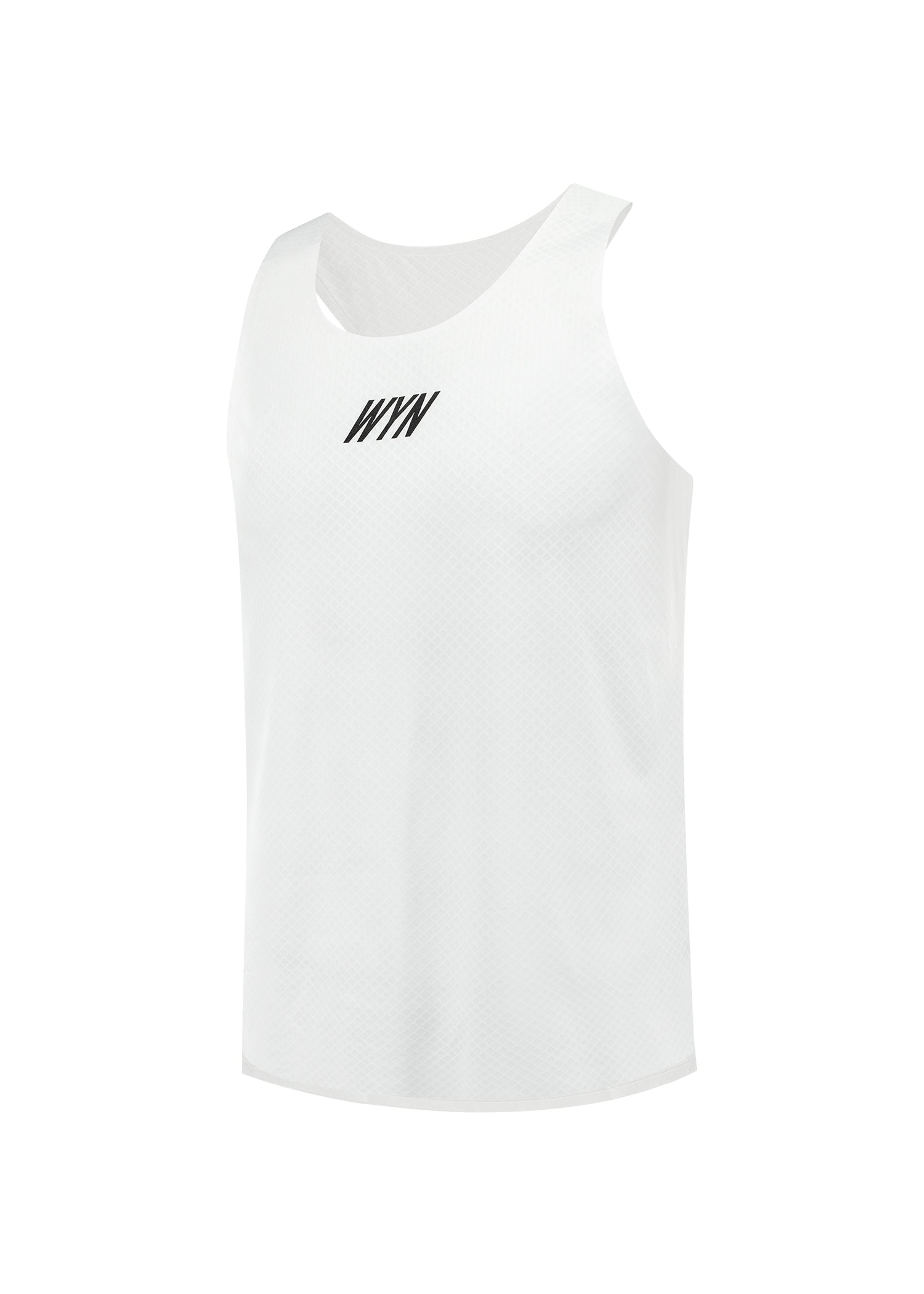 WYN Active Men's Club Tank - White