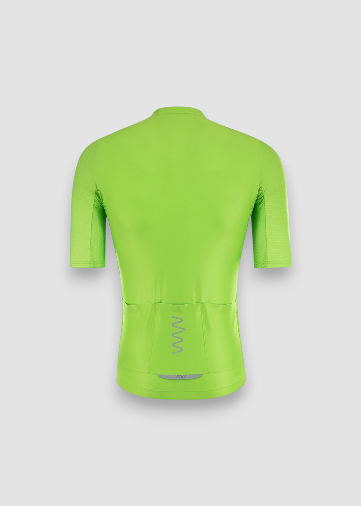 Men's LUCEO Hex Racer Cycling Jersey - Lime Green
