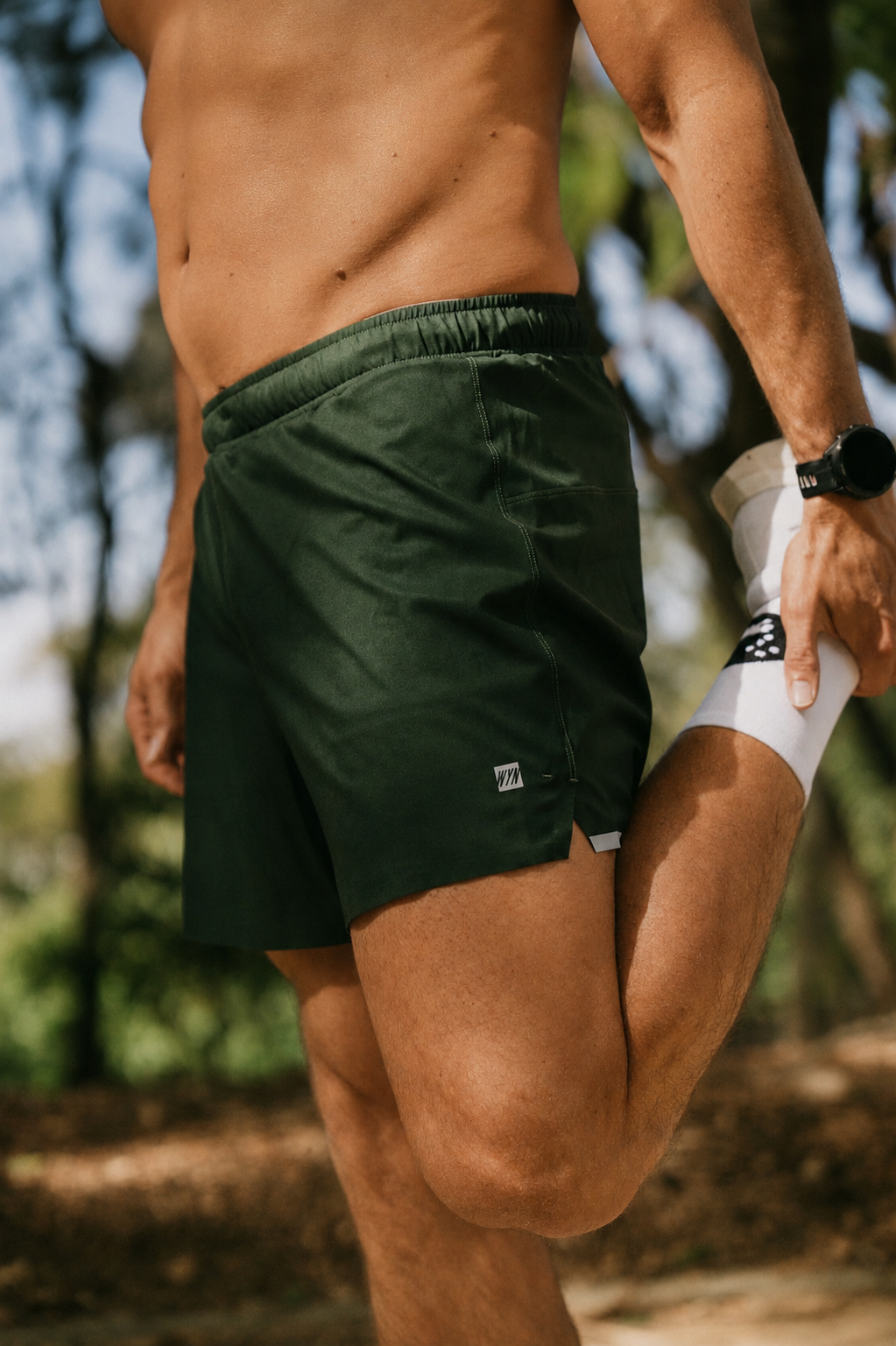 Men's Noosa 2.0 Run Short (5") - Evergreen