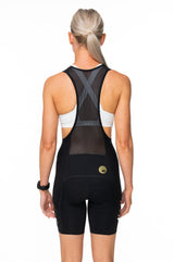 women's WC23 LTD velocity 2.0 cycling bib shorts - black/gold