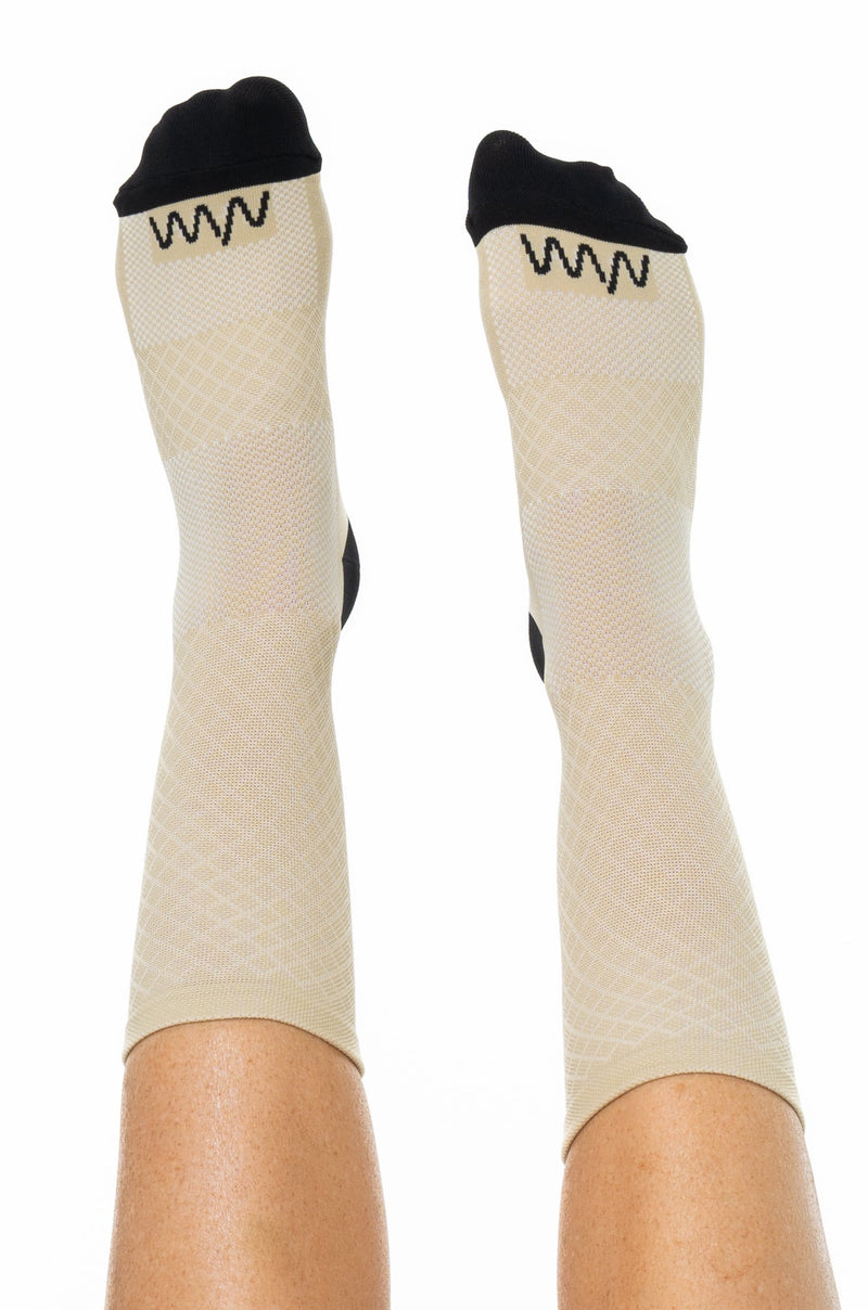 Heritage sock - champagne