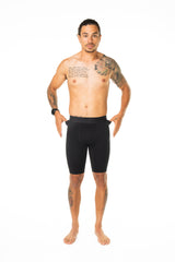 WYN Men's Run Short Tights - Black