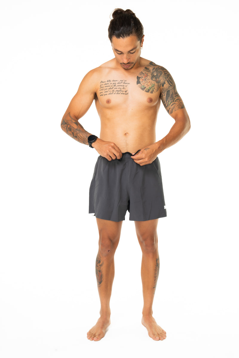 WYN Active Noosa 2.0 Run Short (5")- Charcoal
