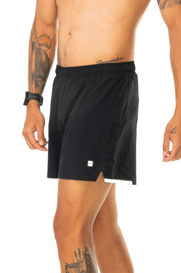 Men's Noosa 2.0 Run Short (5")- Black